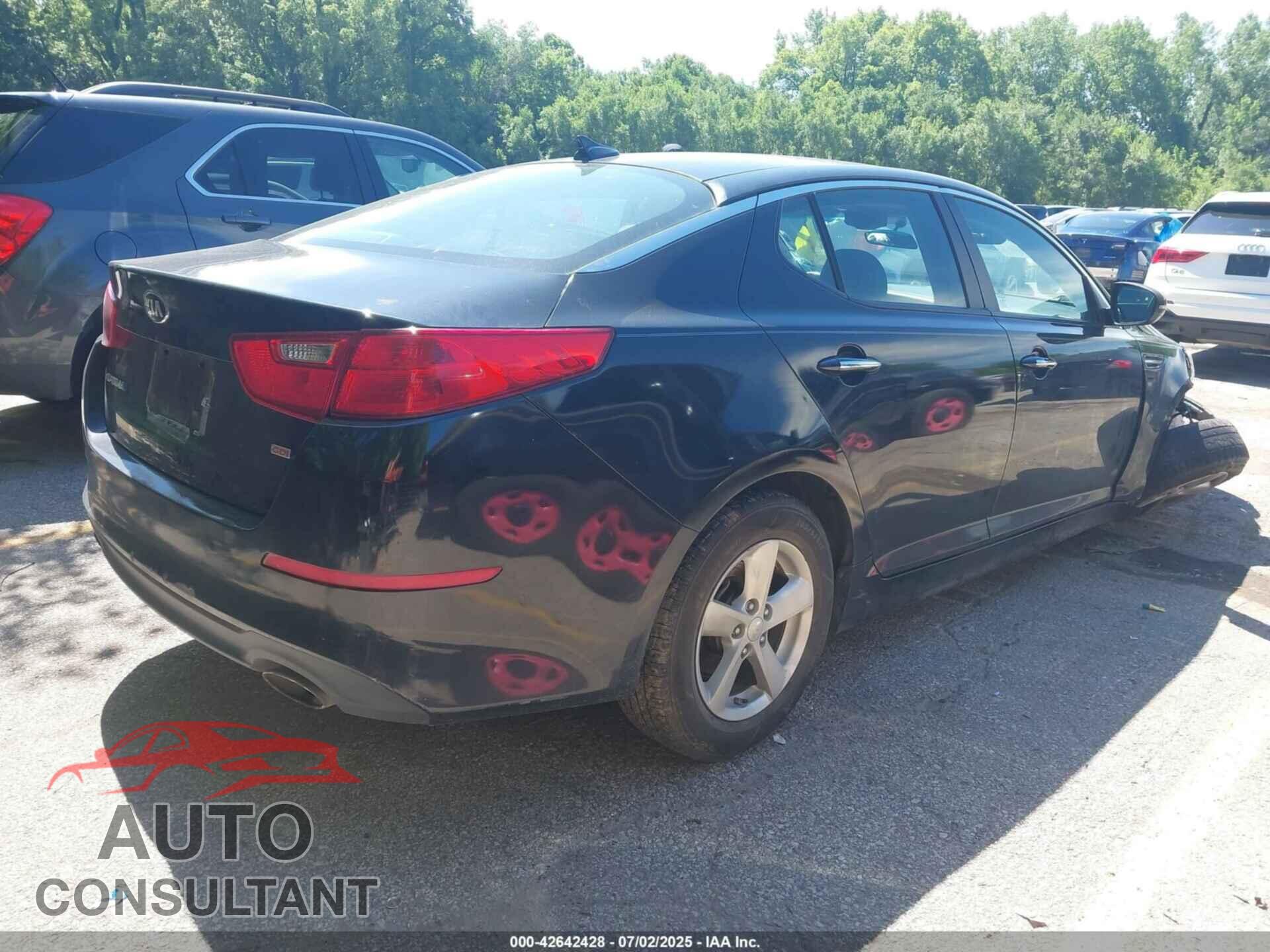 KIA OPTIMA 2015 - KNAGM4A77F5659143