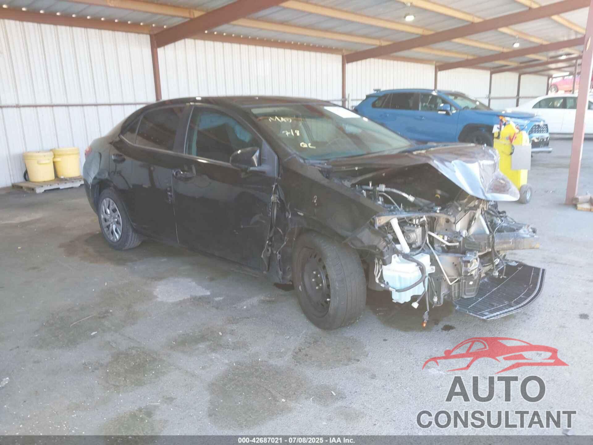 TOYOTA COROLLA 2019 - 2T1BURHE6KC230295
