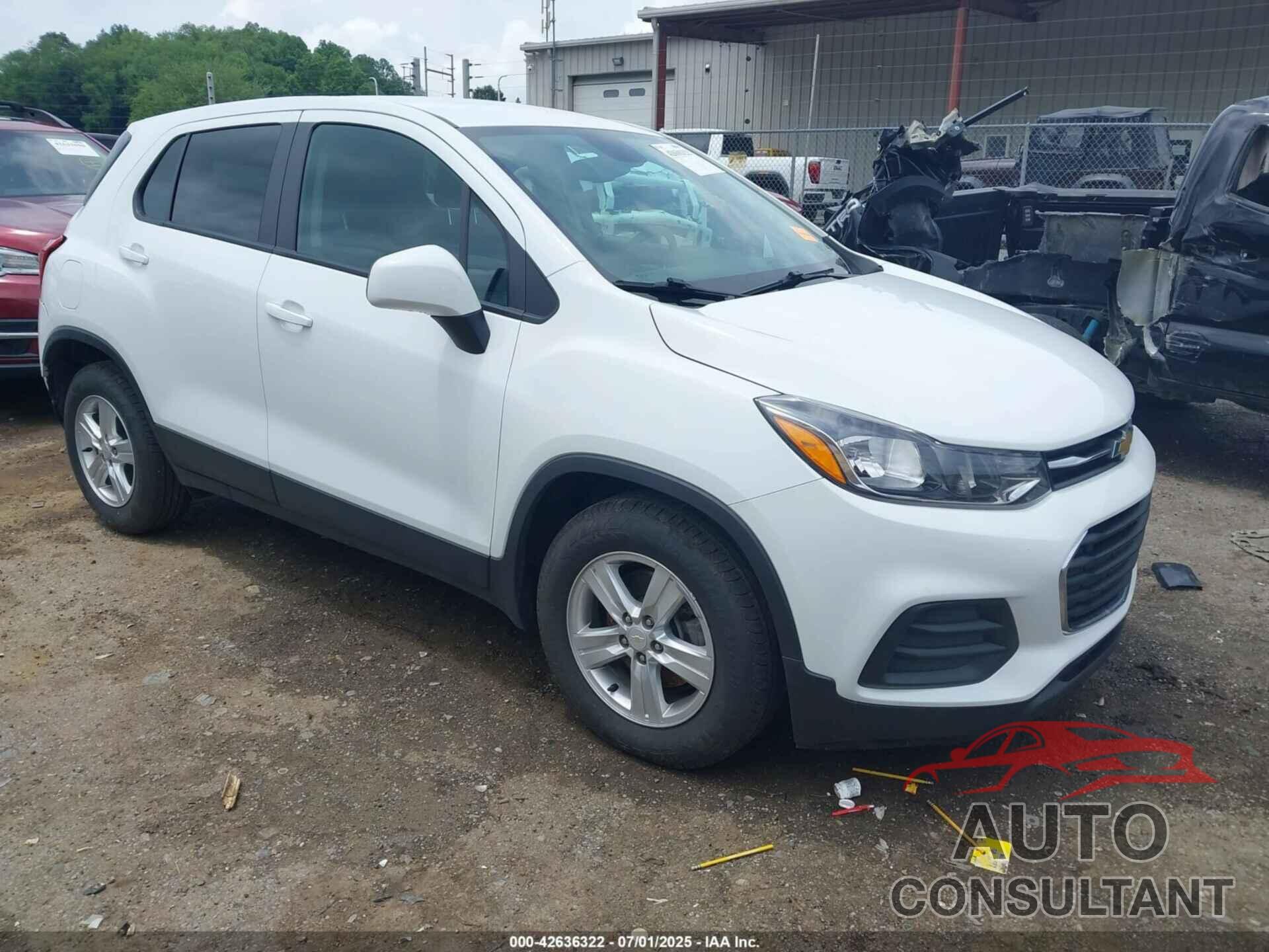 CHEVROLET TRAX 2022 - KL7CJKSM9NB544656