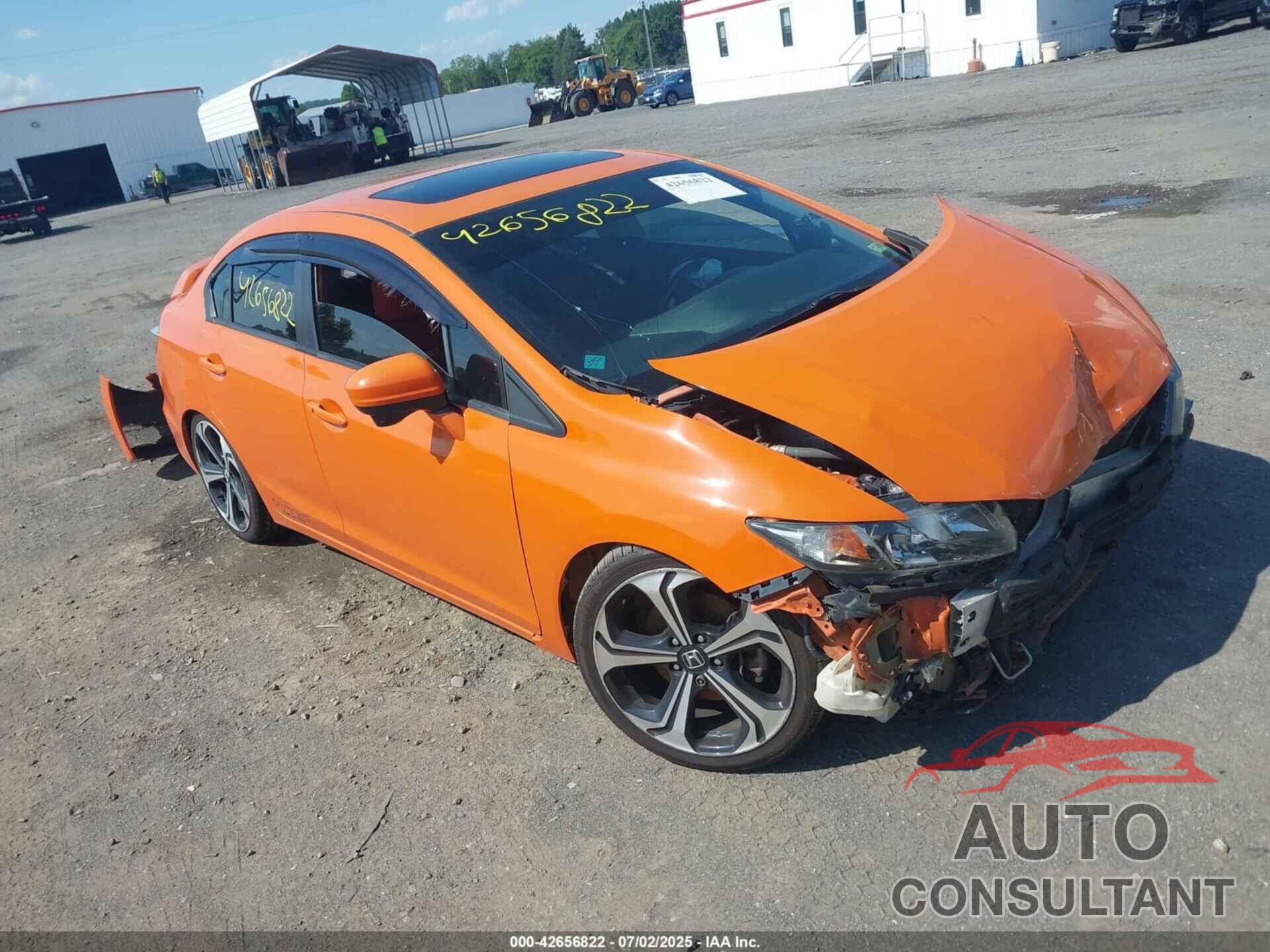 HONDA CIVIC 2014 - 2HGFB6E54EH702208