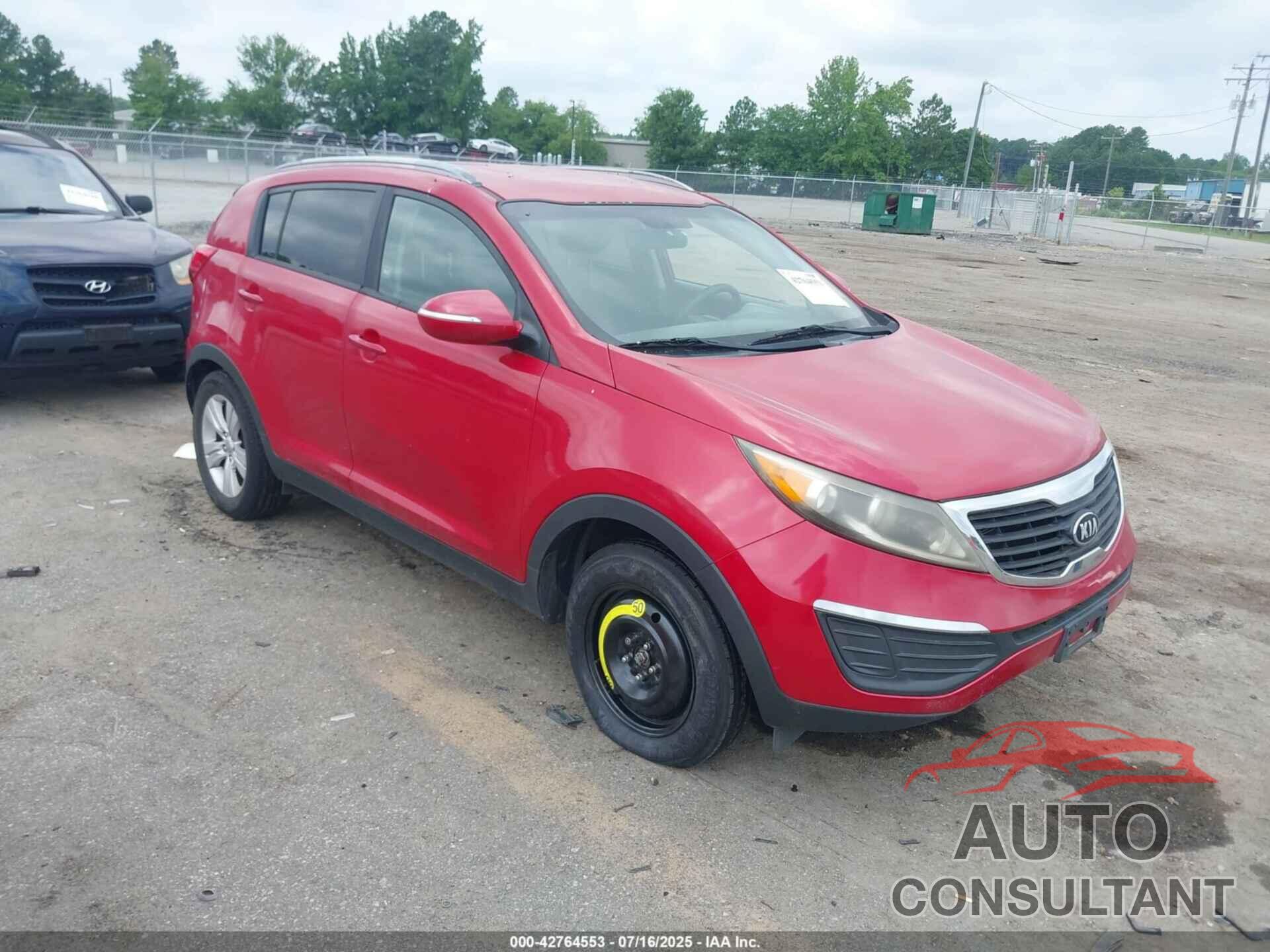 KIA SPORTAGE 2013 - KNDPB3A20D7380934