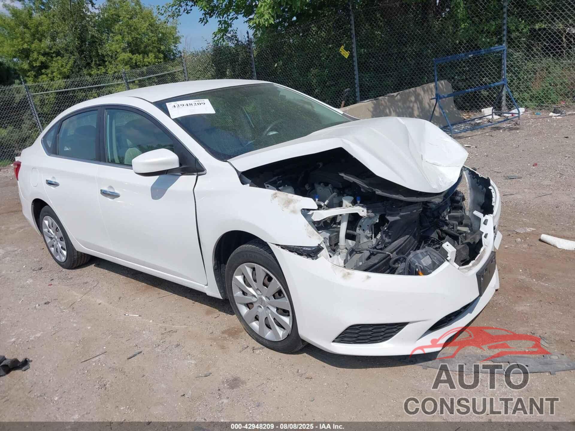NISSAN SENTRA 2017 - 3N1AB7AP7HY205791