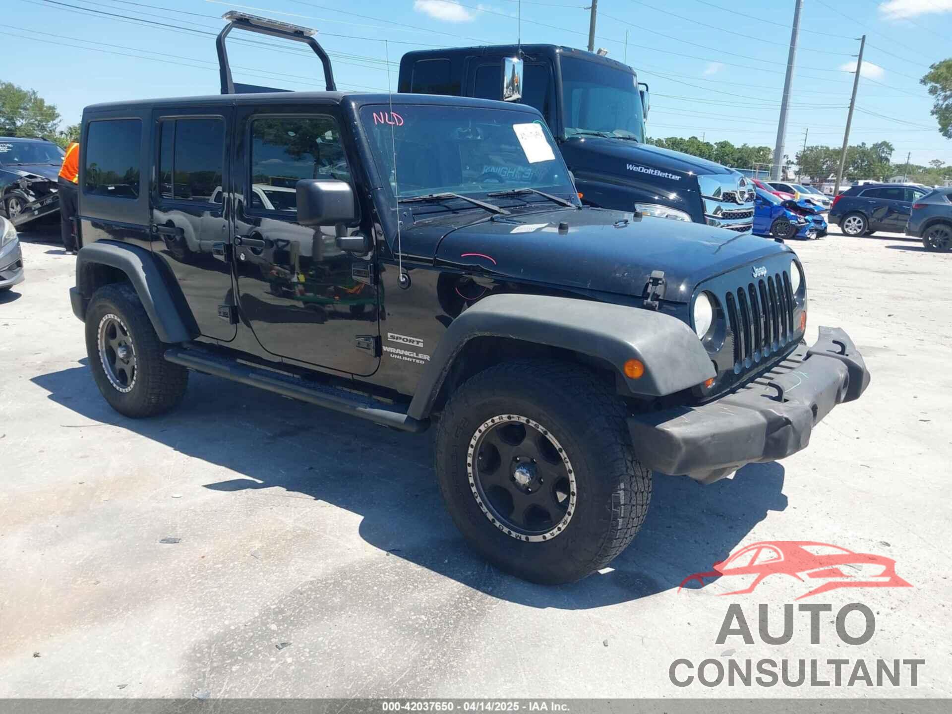 JEEP WRANGLER UNLIMITED 2013 - 1C4BJWDG7DL583686