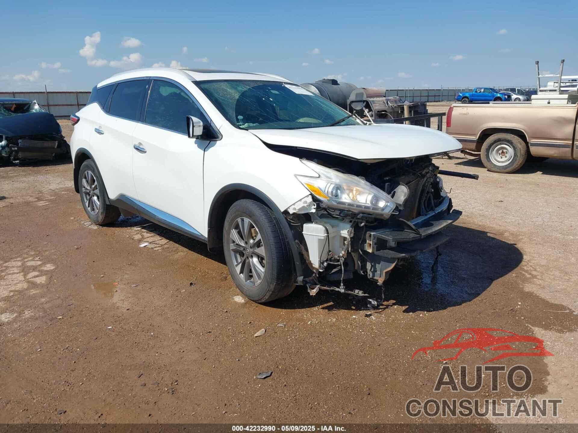 NISSAN MURANO 2017 - 5N1AZ2MG7HN170895