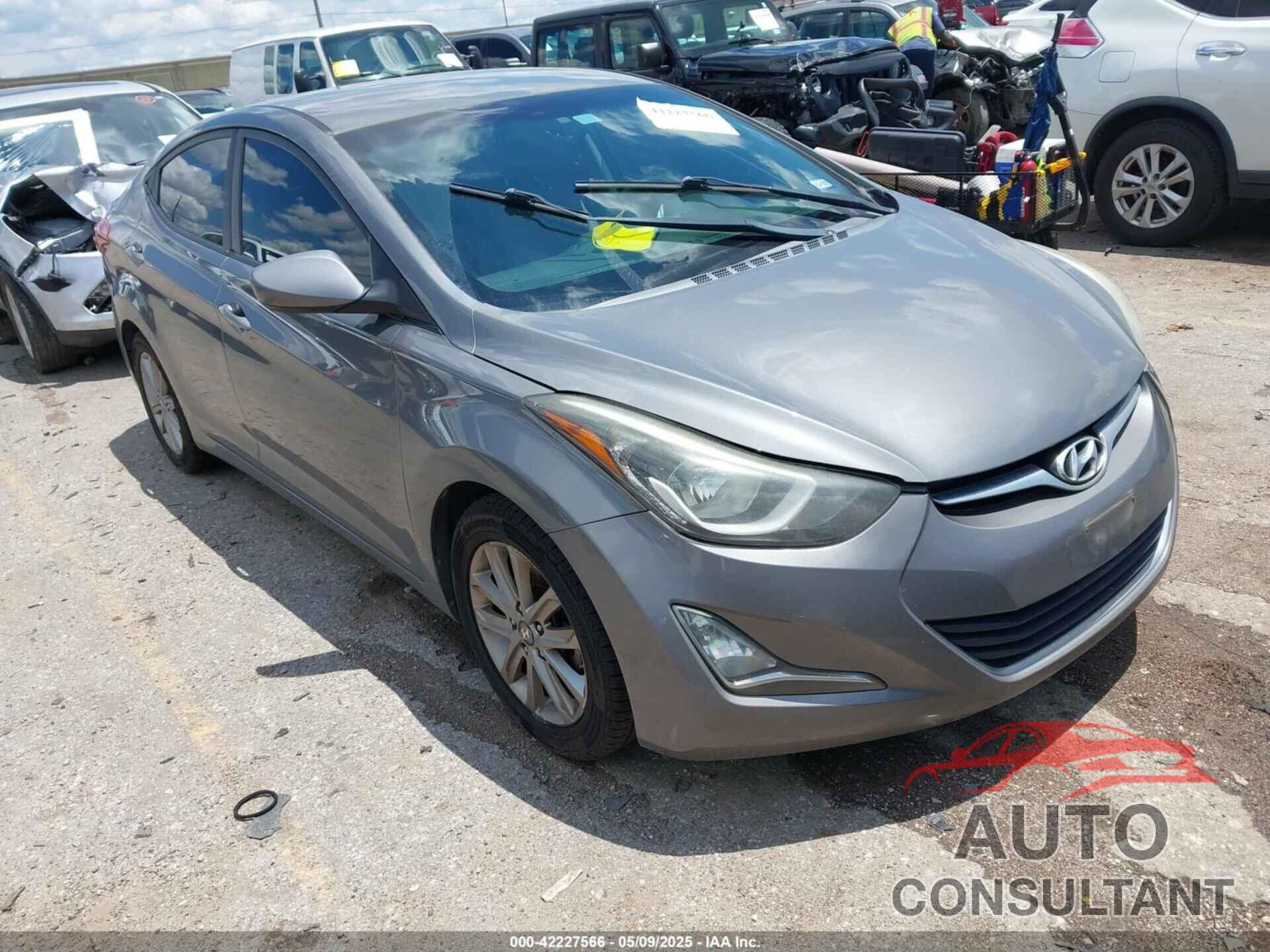 HYUNDAI ELANTRA 2014 - 5NPDH4AE0EH480109