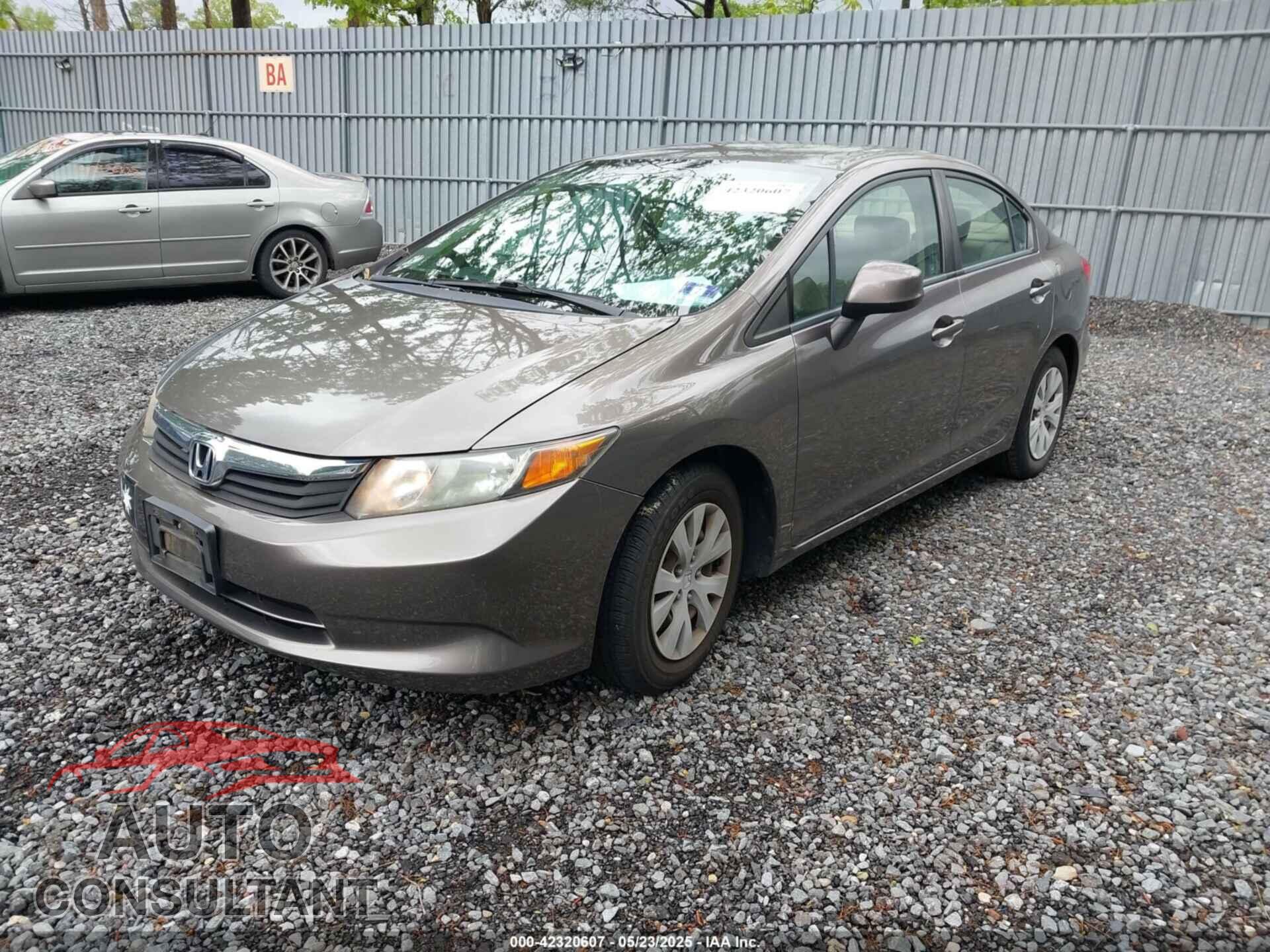 HONDA CIVIC 2012 - JHMFB2F59CS003182