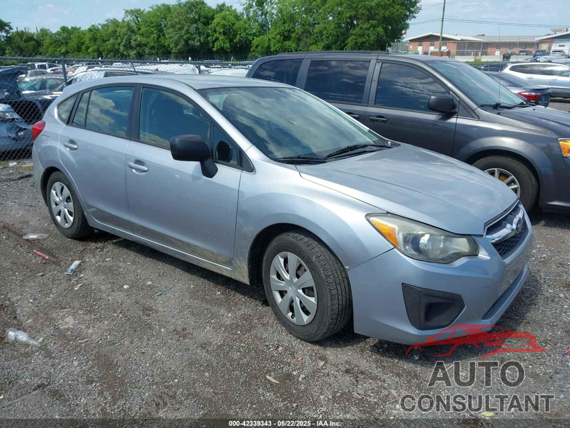 SUBARU IMPREZA 2012 - JF1GPAA61CH239927