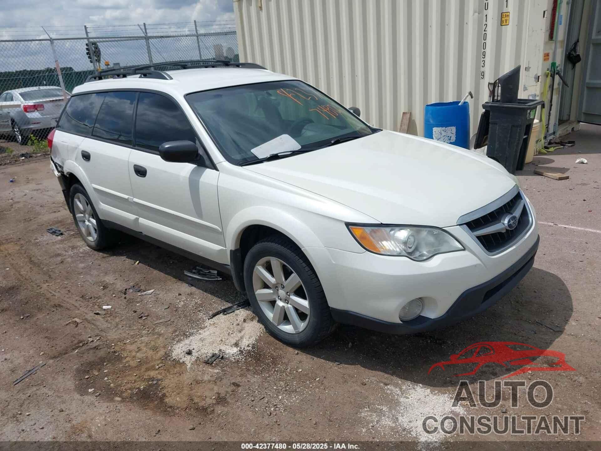 SUBARU OUTBACK 2009 - 4S4BP61C097314182