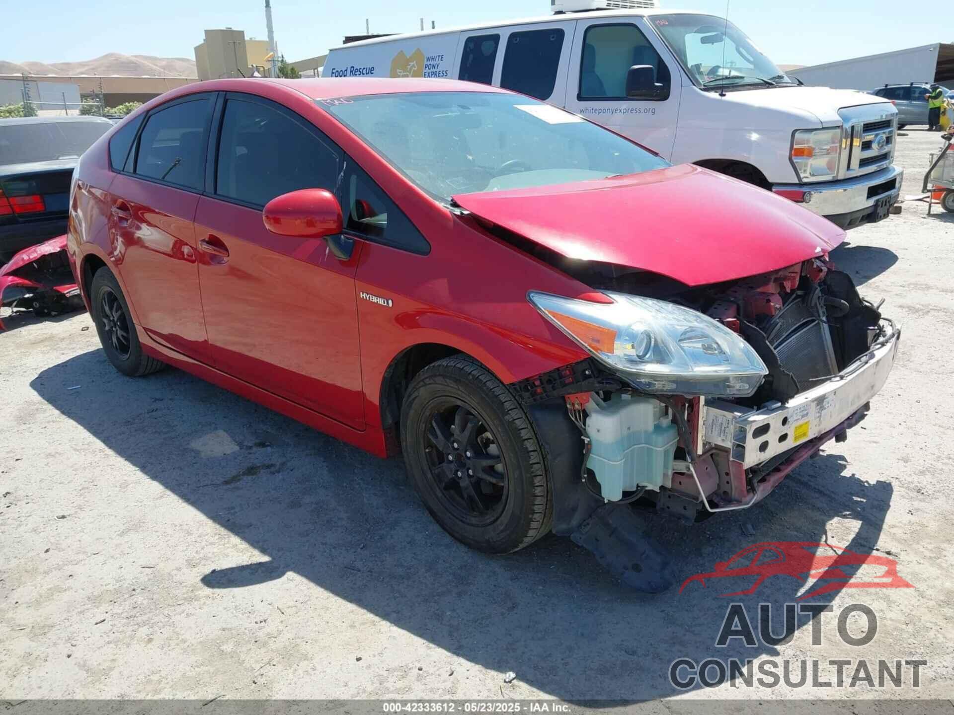 TOYOTA PRIUS 2013 - JTDKN3DU7D1698244