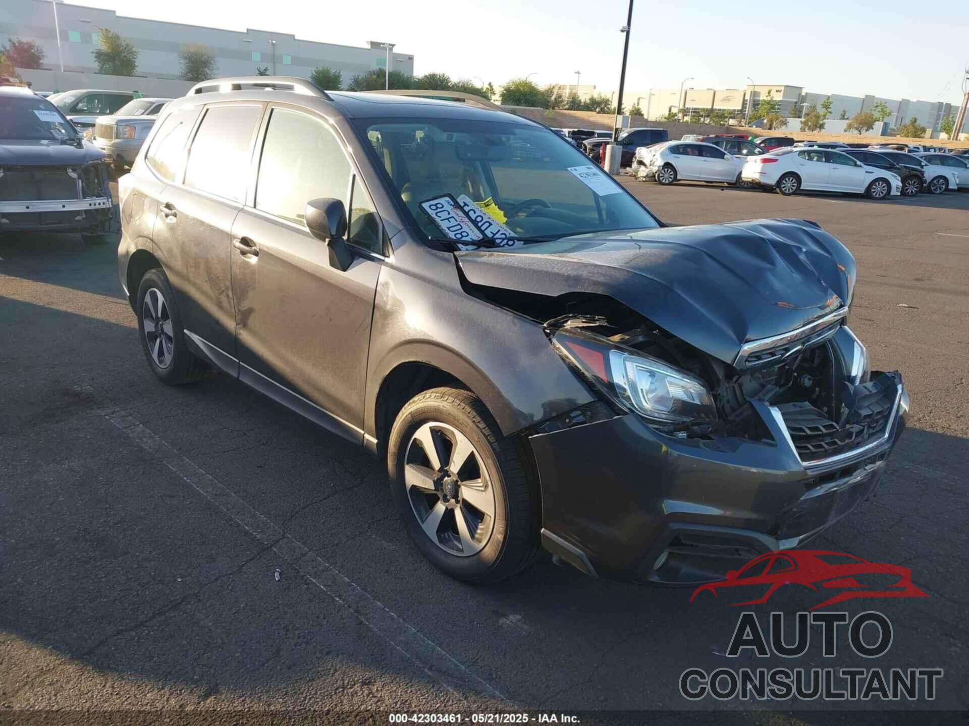 SUBARU FORESTER 2018 - JF2SJARC9JH433670