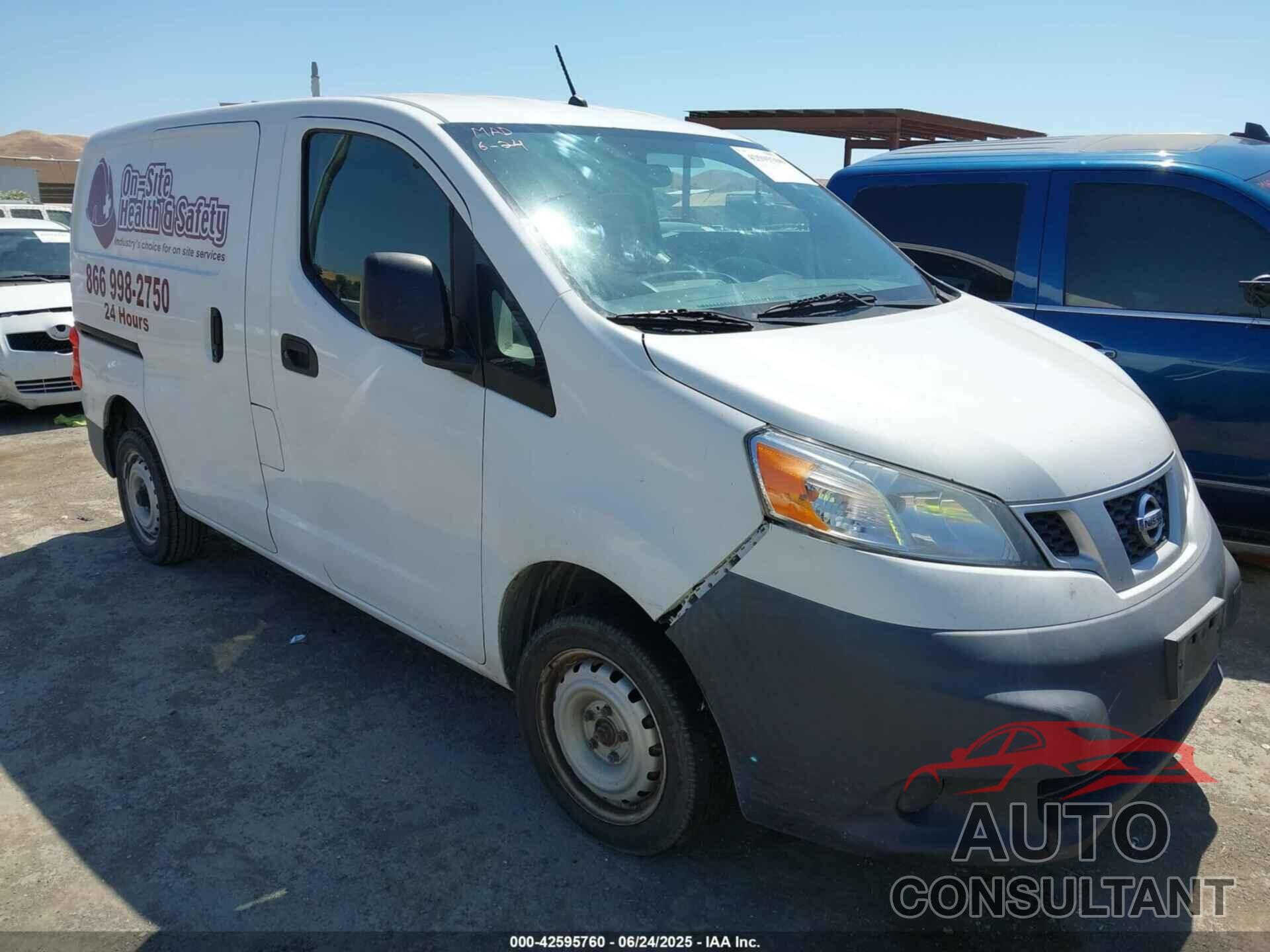 NISSAN NV200 2015 - 3N6CM0KN8FK708425