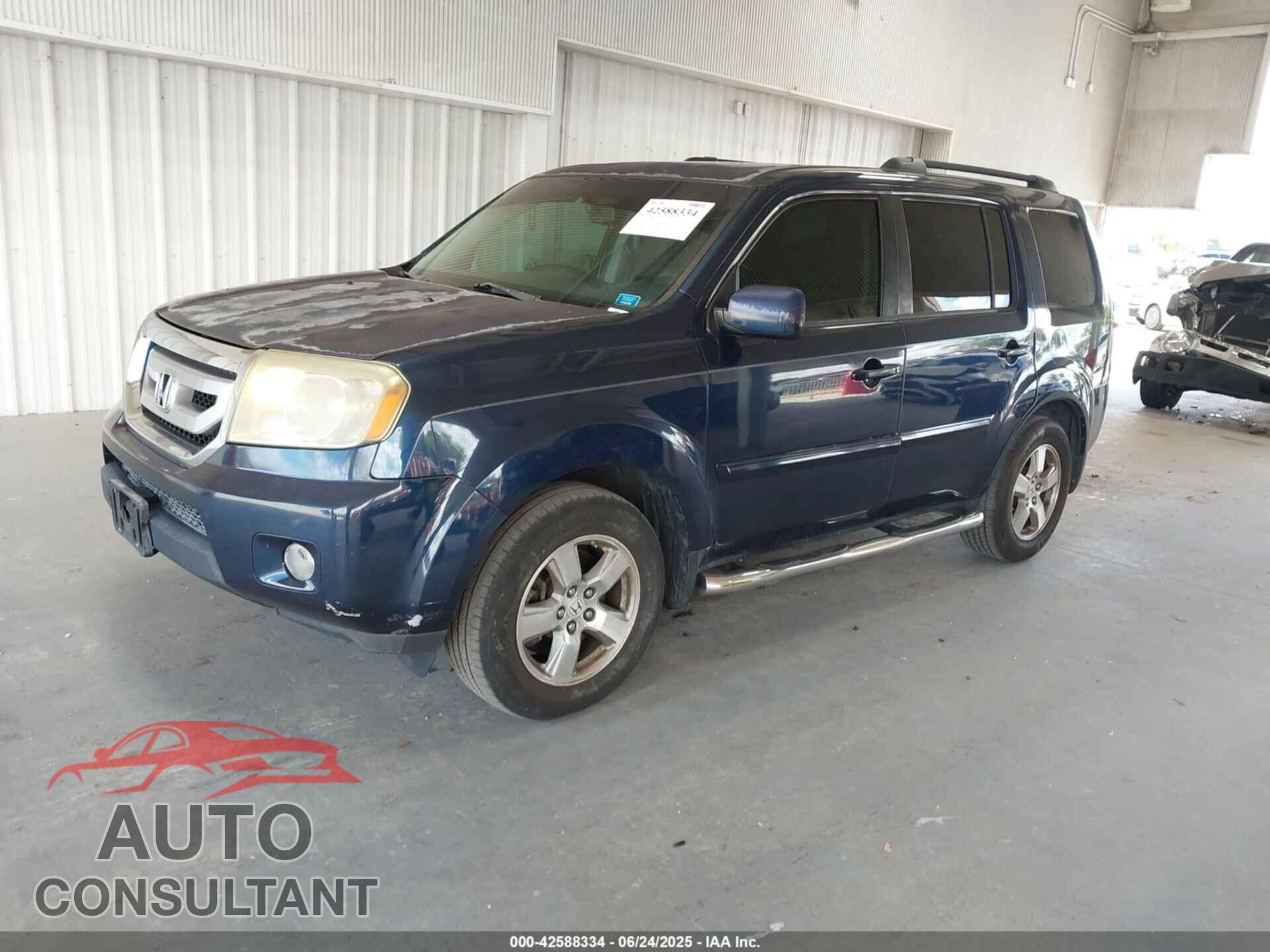 HONDA PILOT 2009 - 5FNYF38509B012425