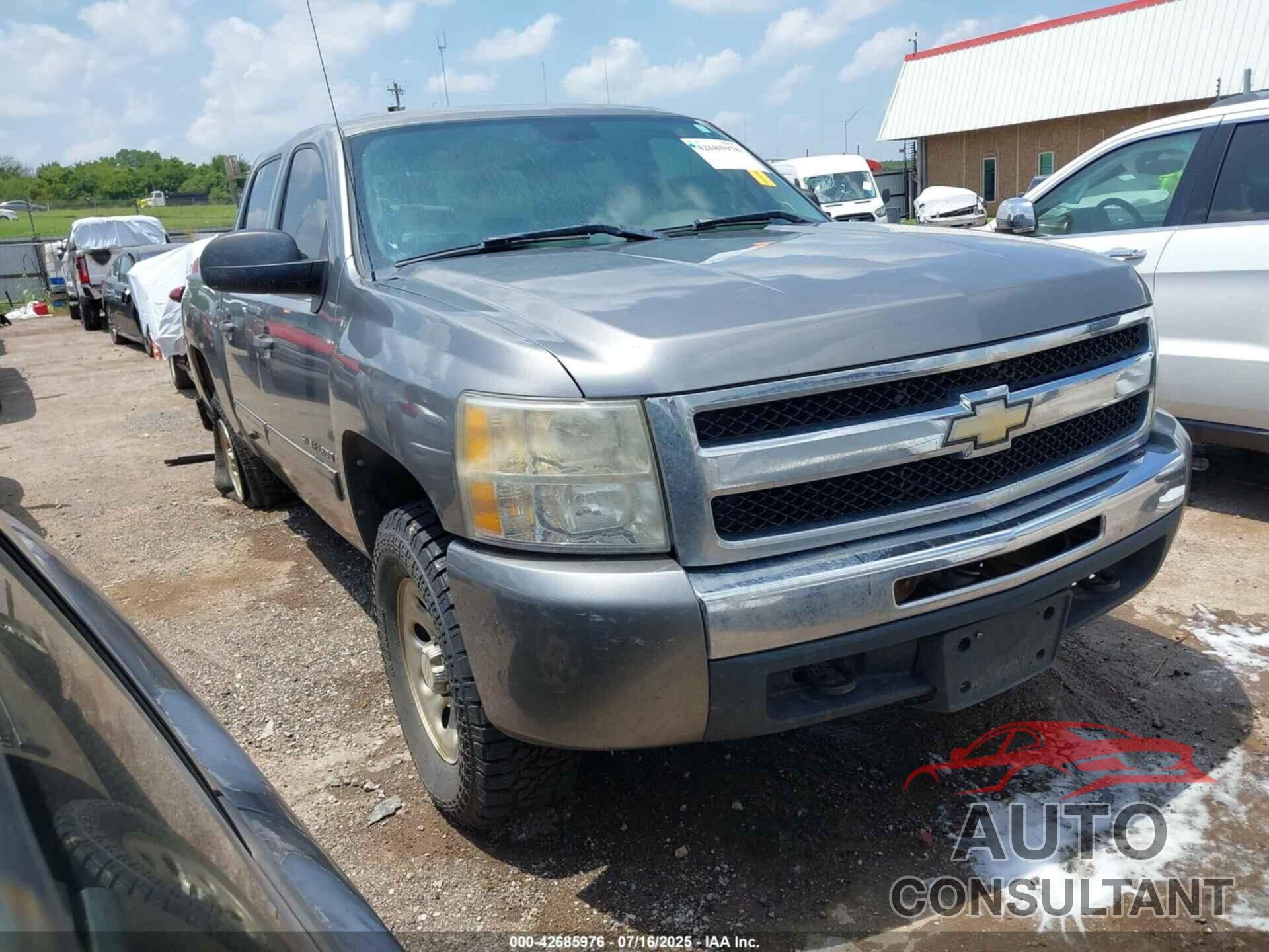 CHEVROLET SILVERADO 1500 2009 - 3GCEK23C59G223905