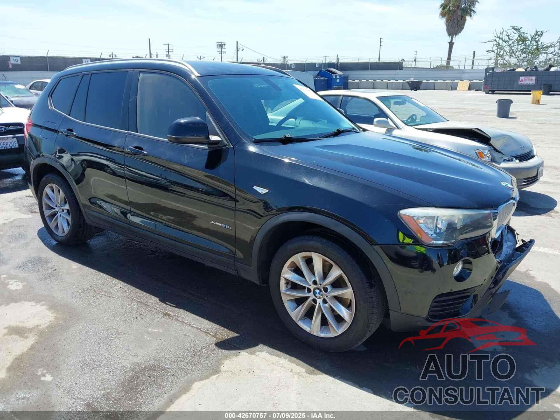 BMW X3 2017 - 5UXWX9C50H0D98972