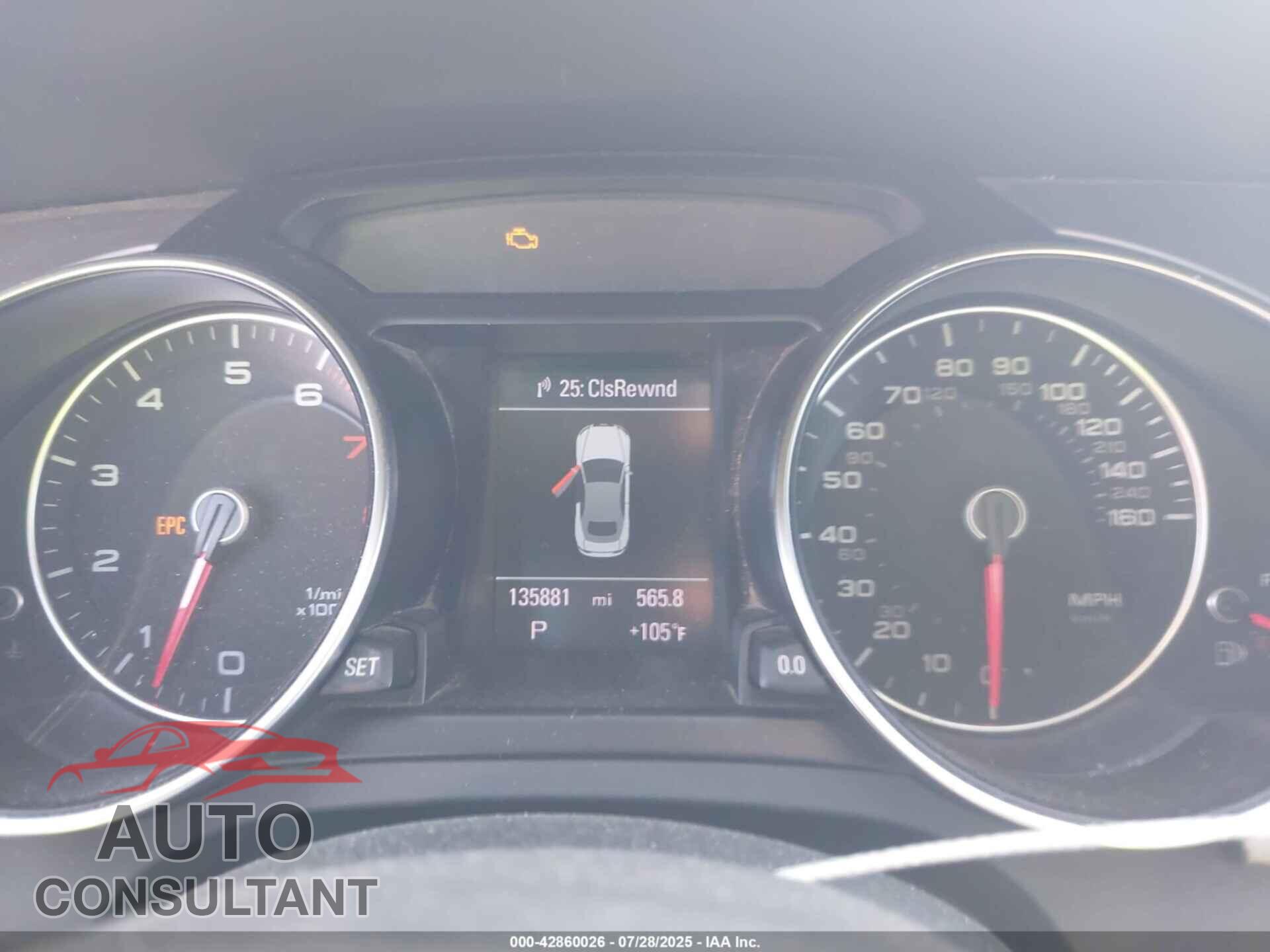 AUDI A5 2013 - WAULFAFH2DN003700