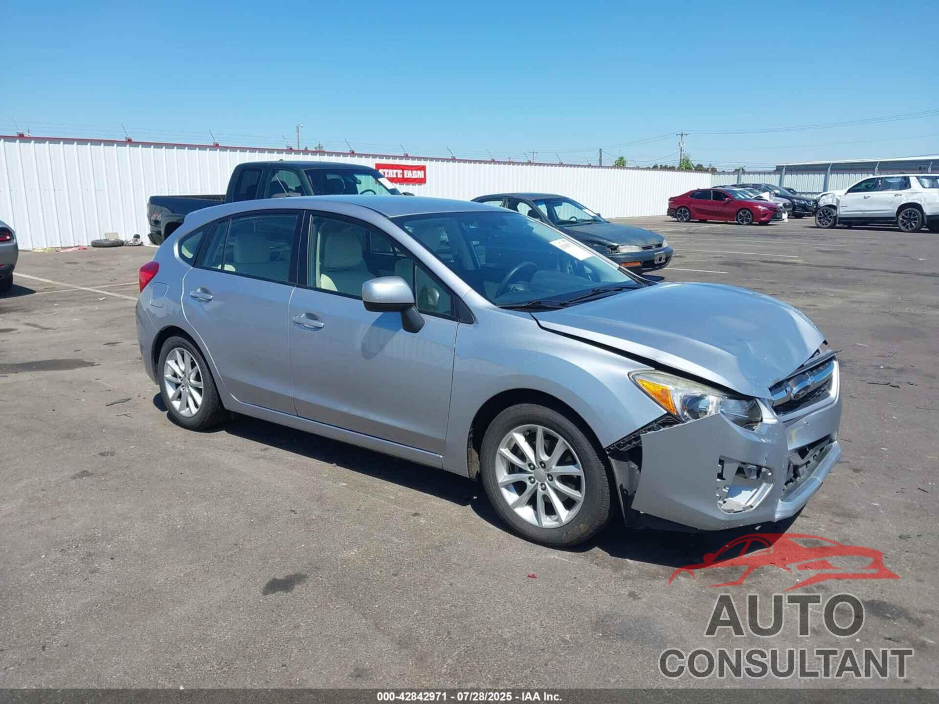SUBARU IMPREZA 2014 - JF1GPAC63E8291981