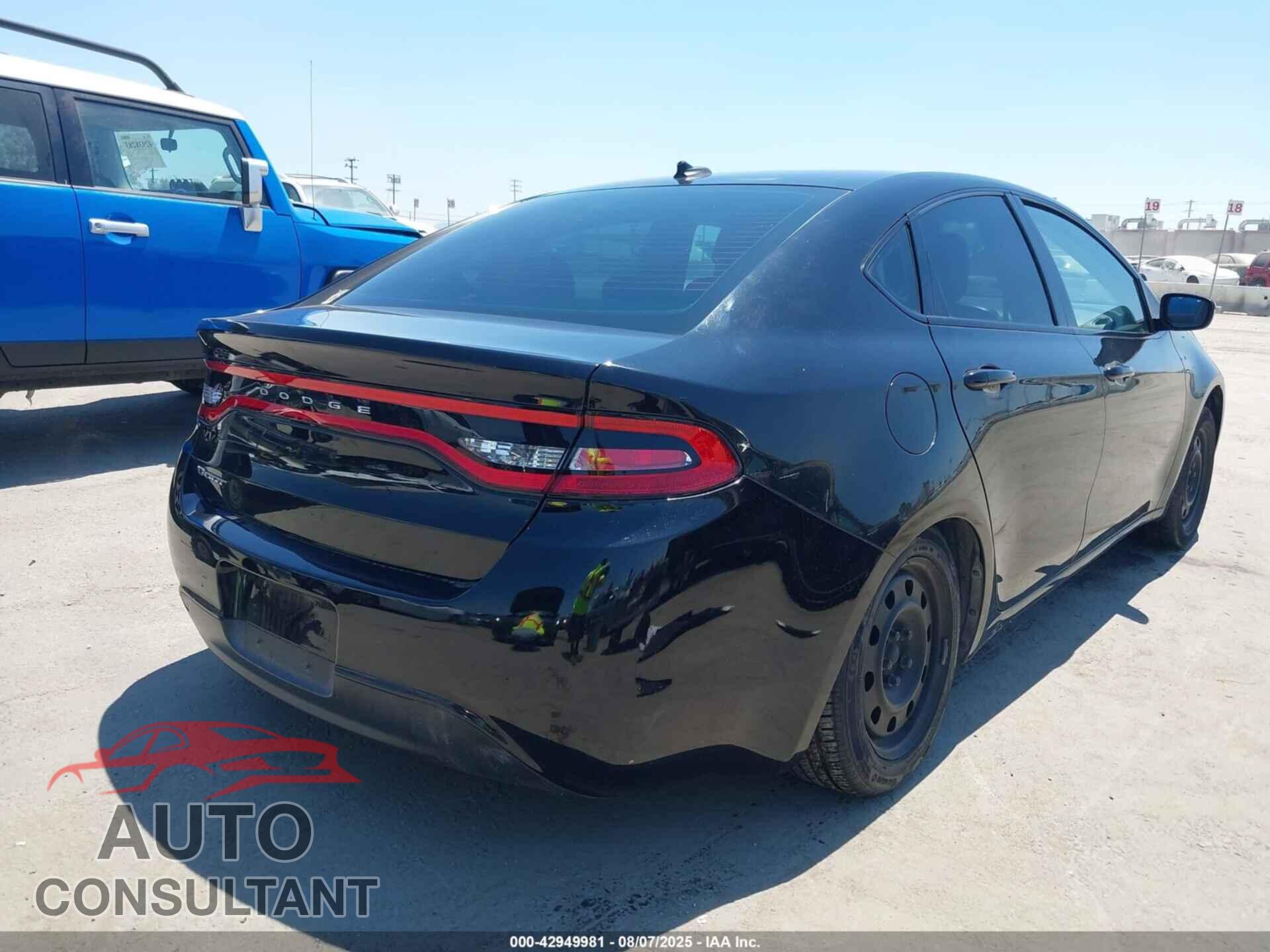 DODGE DART 2015 - 1C3CDFAA2FD415967