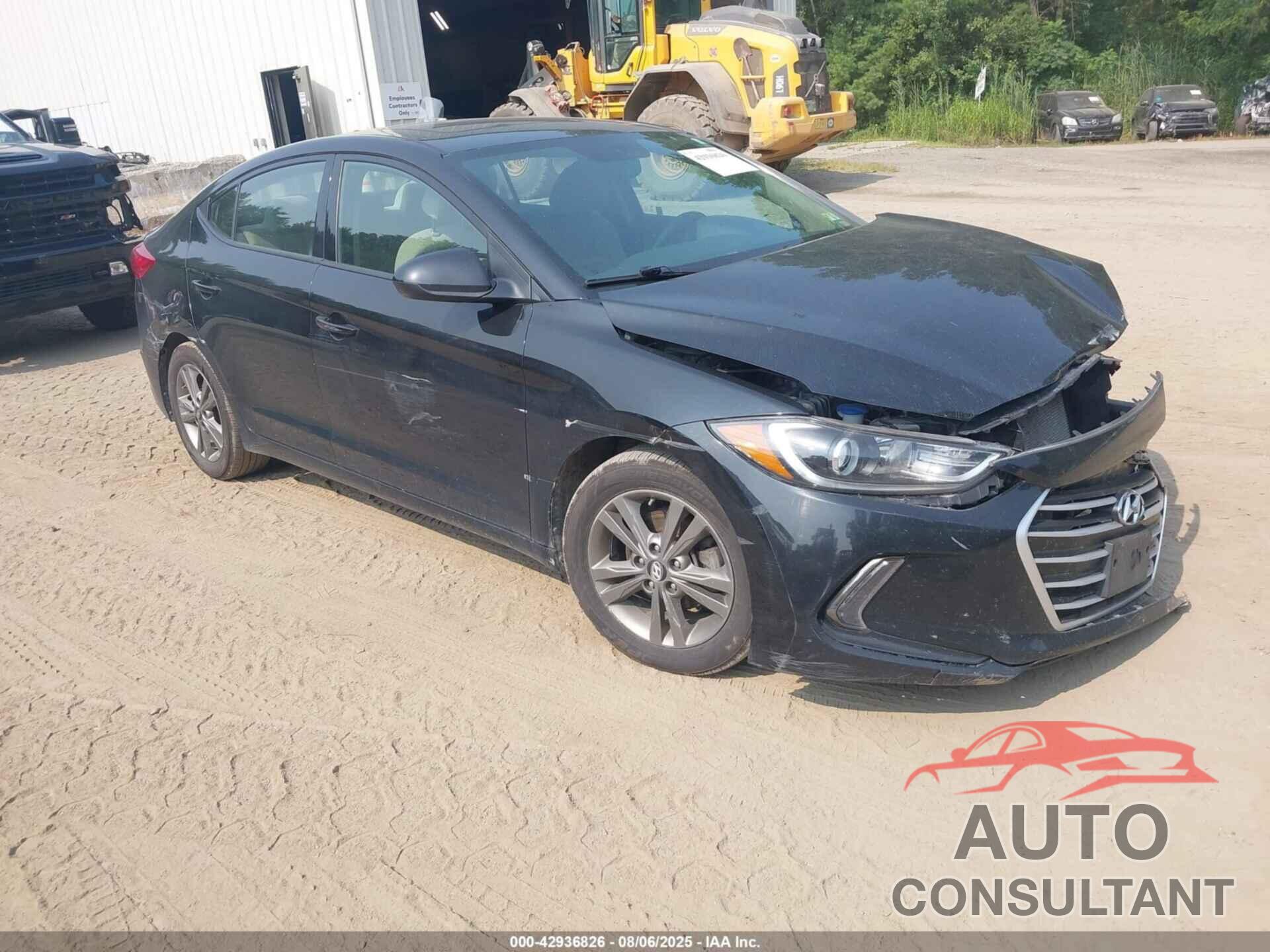 HYUNDAI ELANTRA 2018 - 5NPD84LF0JH270352