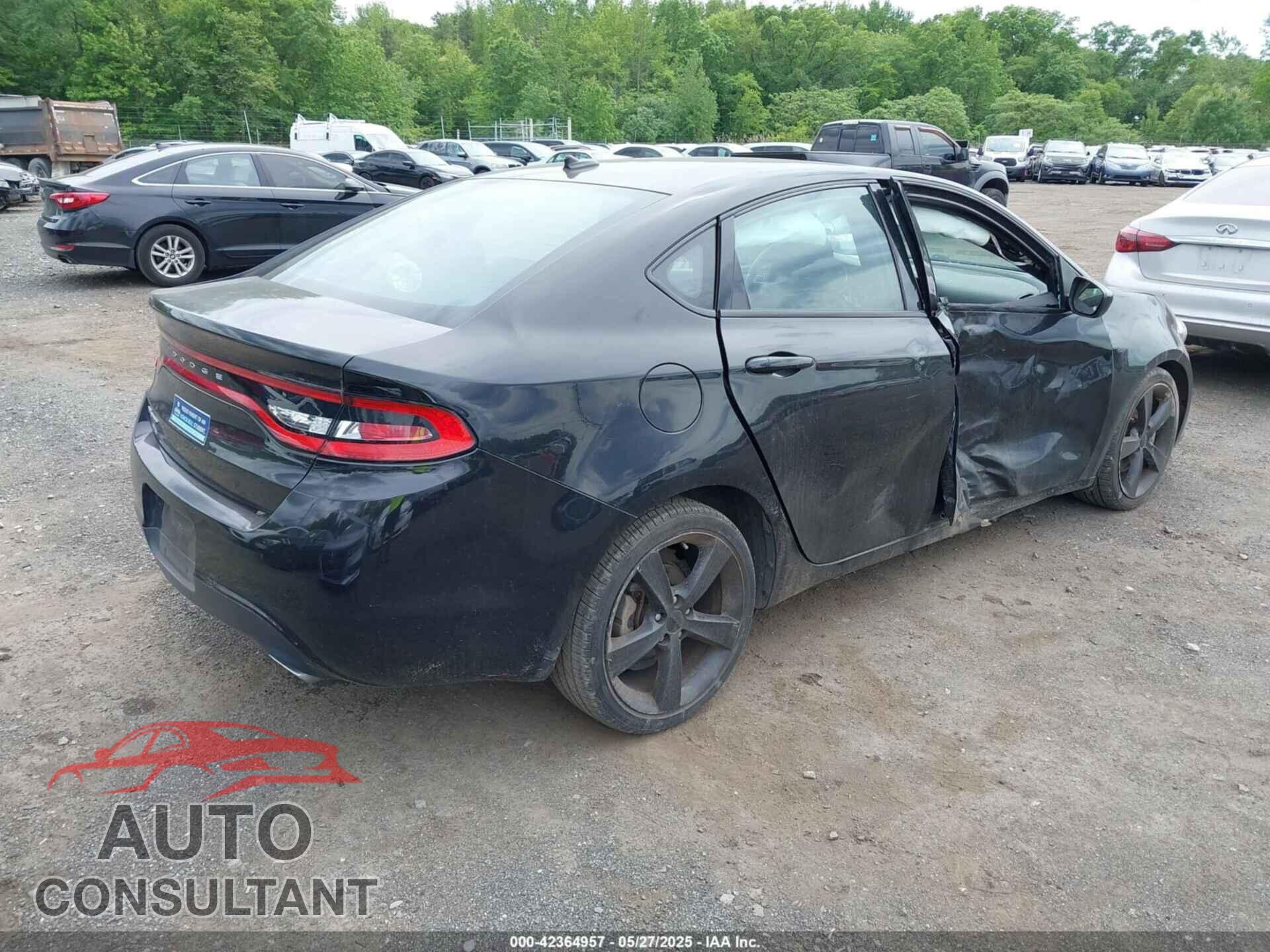 DODGE DART 2015 - 1C3CDFBB8FD405029