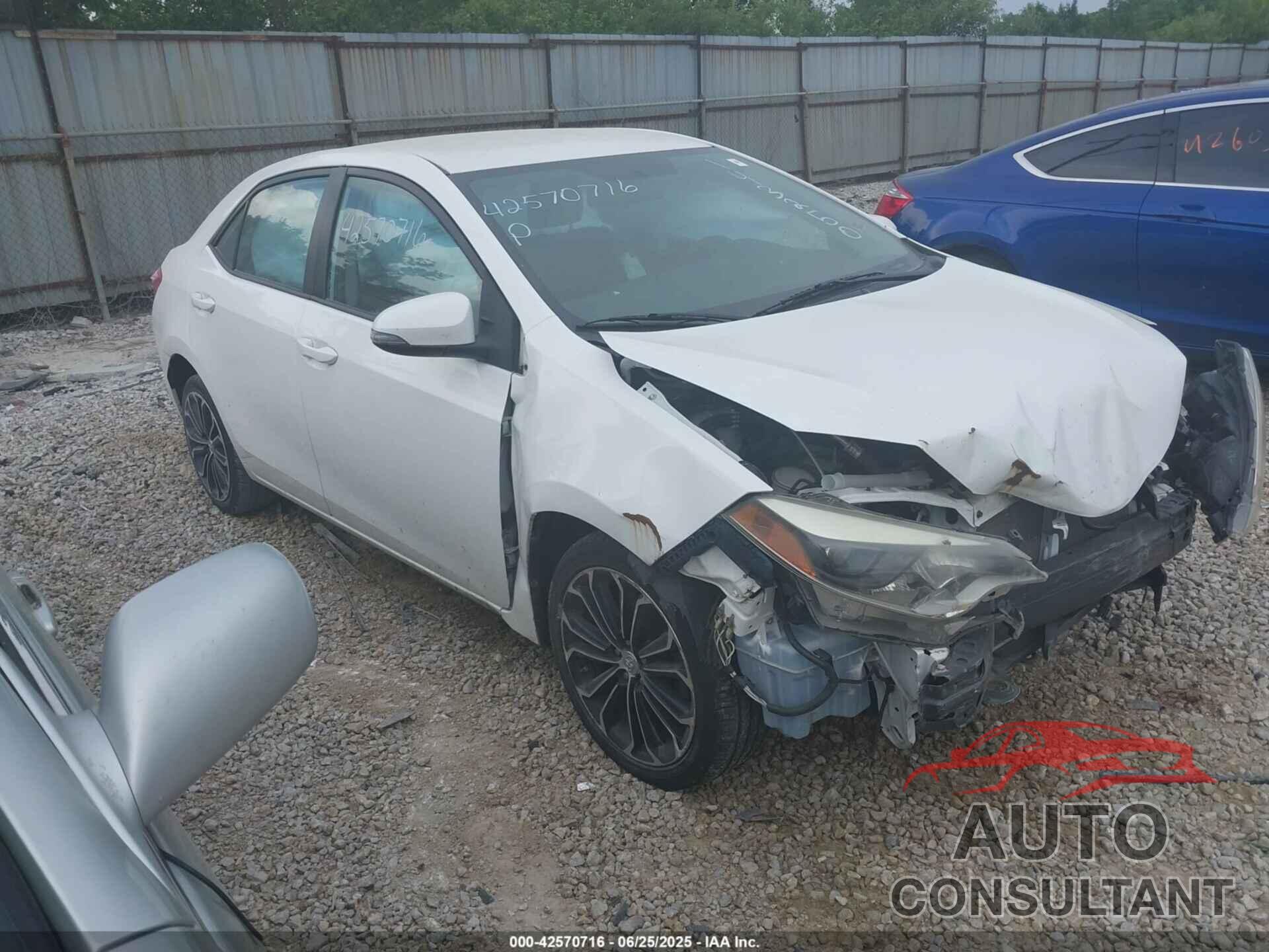 TOYOTA COROLLA 2014 - 2T1BURHE3EC143250