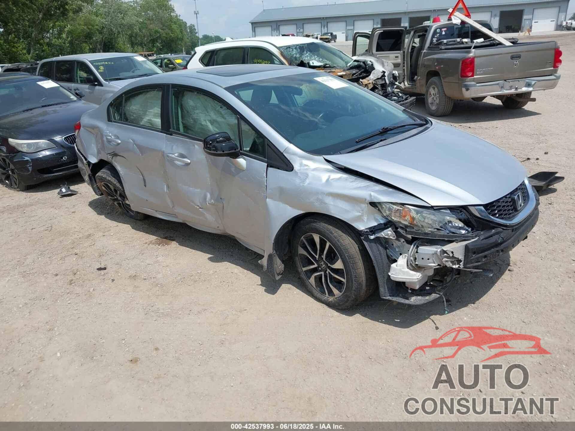 HONDA CIVIC 2013 - 2HGFB2F92DH555556