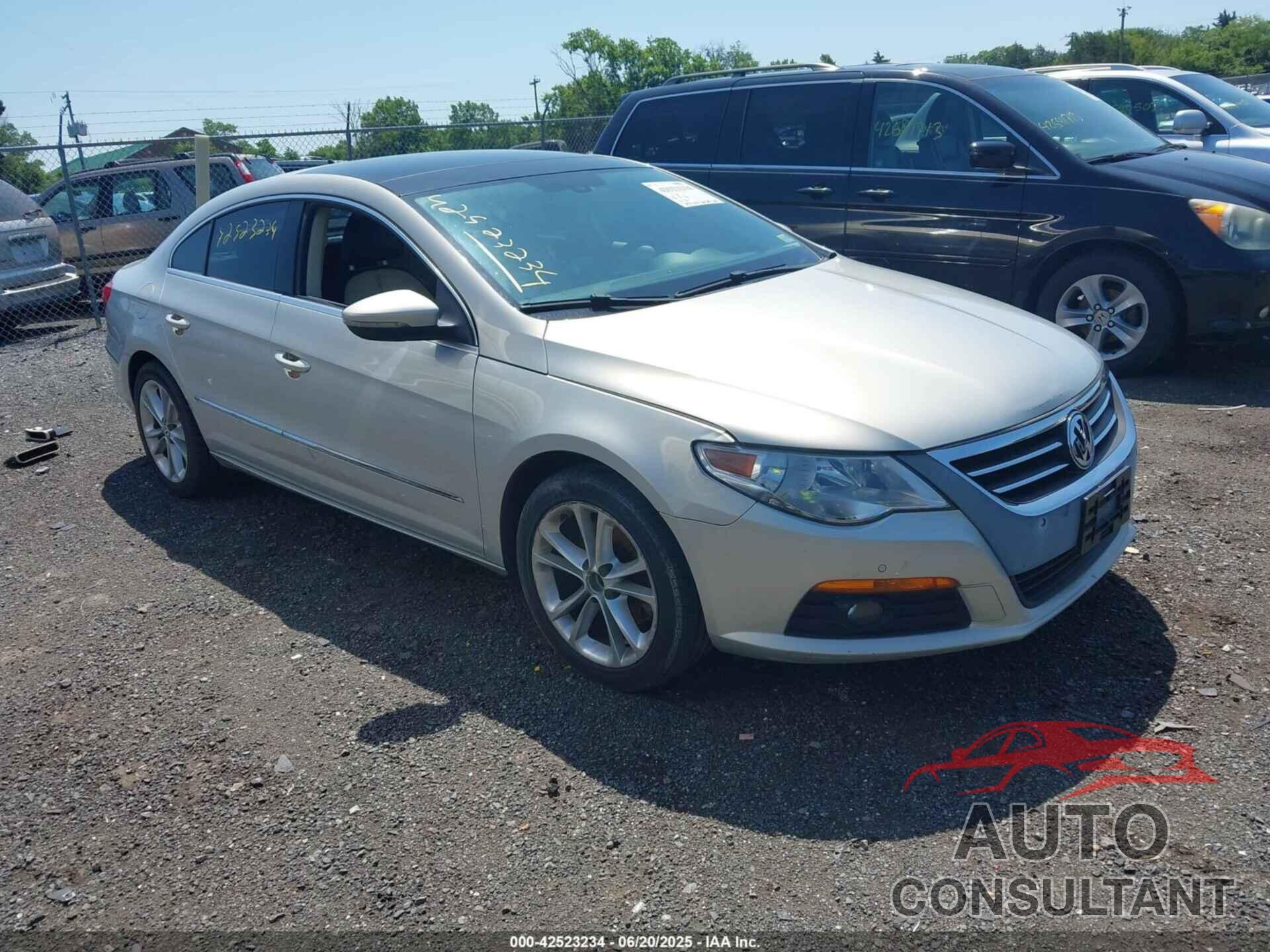 VOLKSWAGEN CC 2010 - WVWHP7AN0AE566567