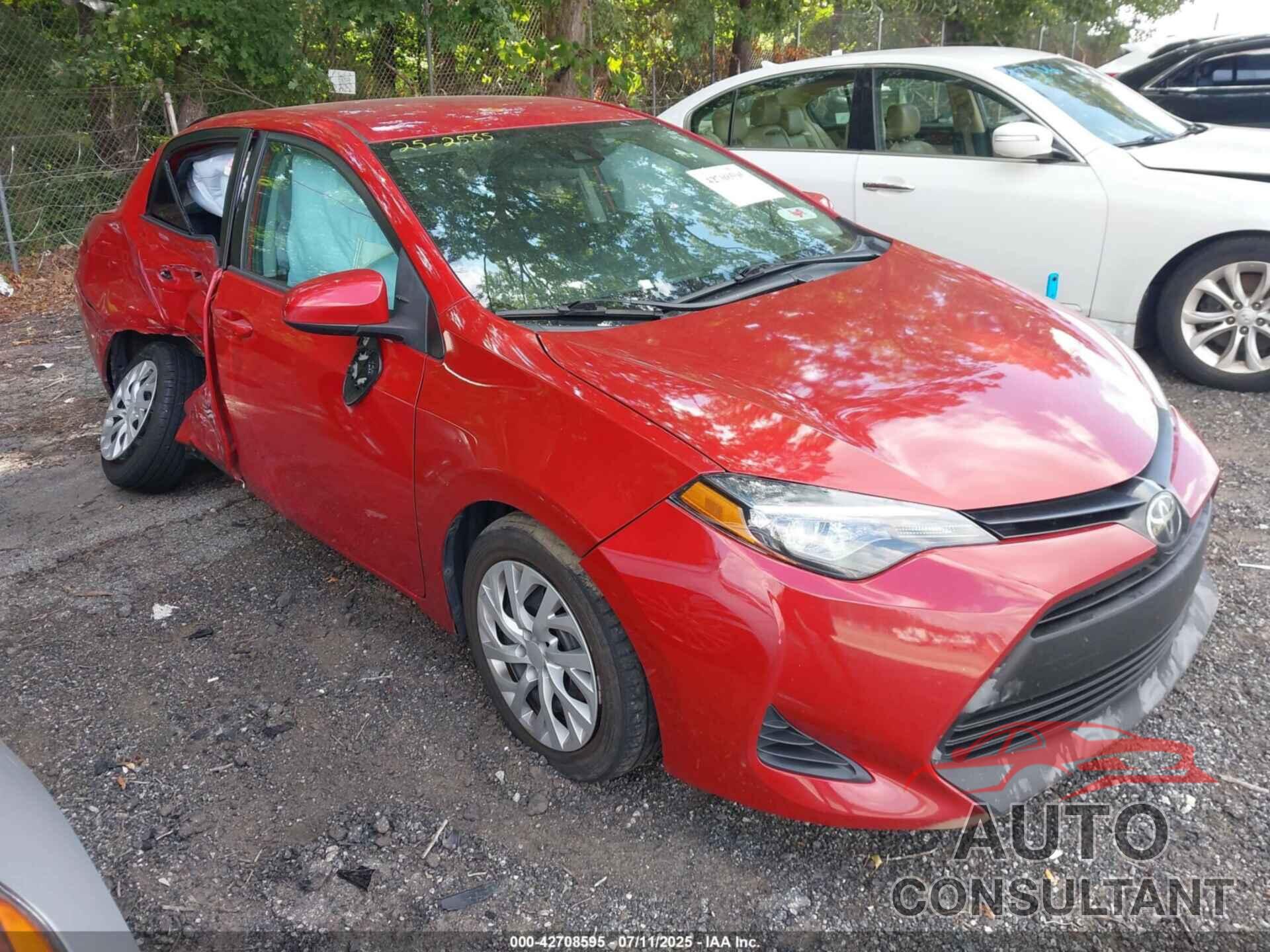 TOYOTA COROLLA 2019 - 2T1BURHE6KC214369