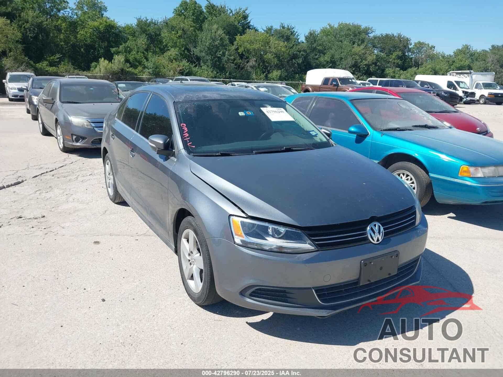 VOLKSWAGEN JETTA 2013 - 3VWLL7AJ9DM368259