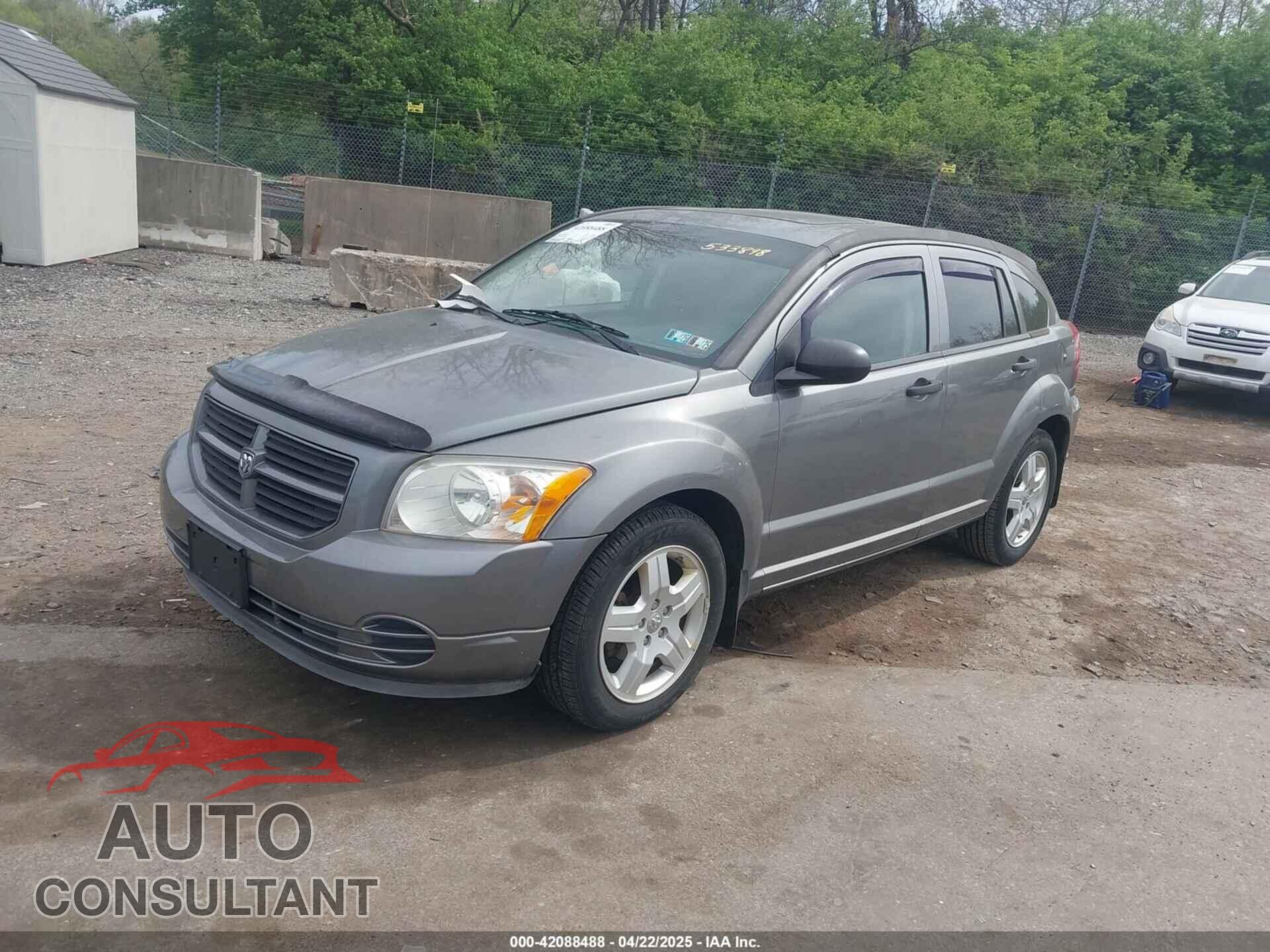 DODGE CALIBER 2012 - 1C3CDWBA4CD533898