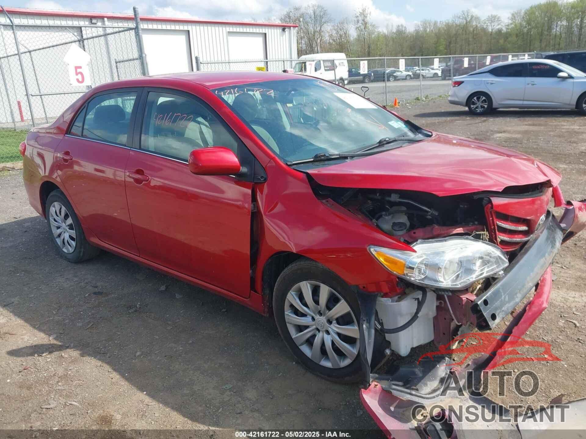 TOYOTA COROLLA 2013 - 5YFBU4EE1DP186605