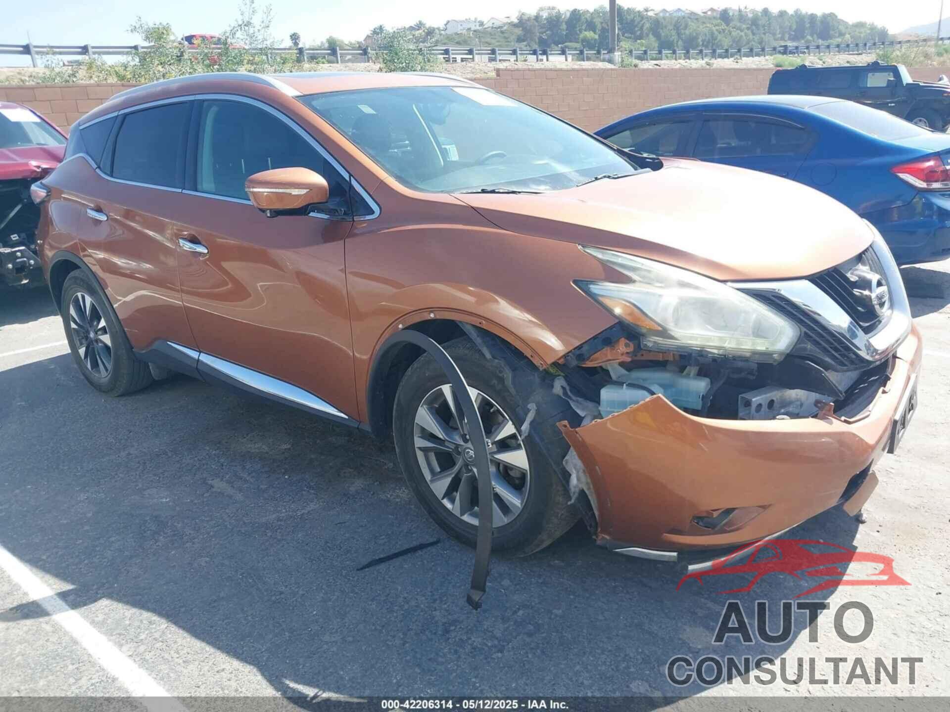 NISSAN MURANO 2015 - 5N1AZ2MG2FN238551