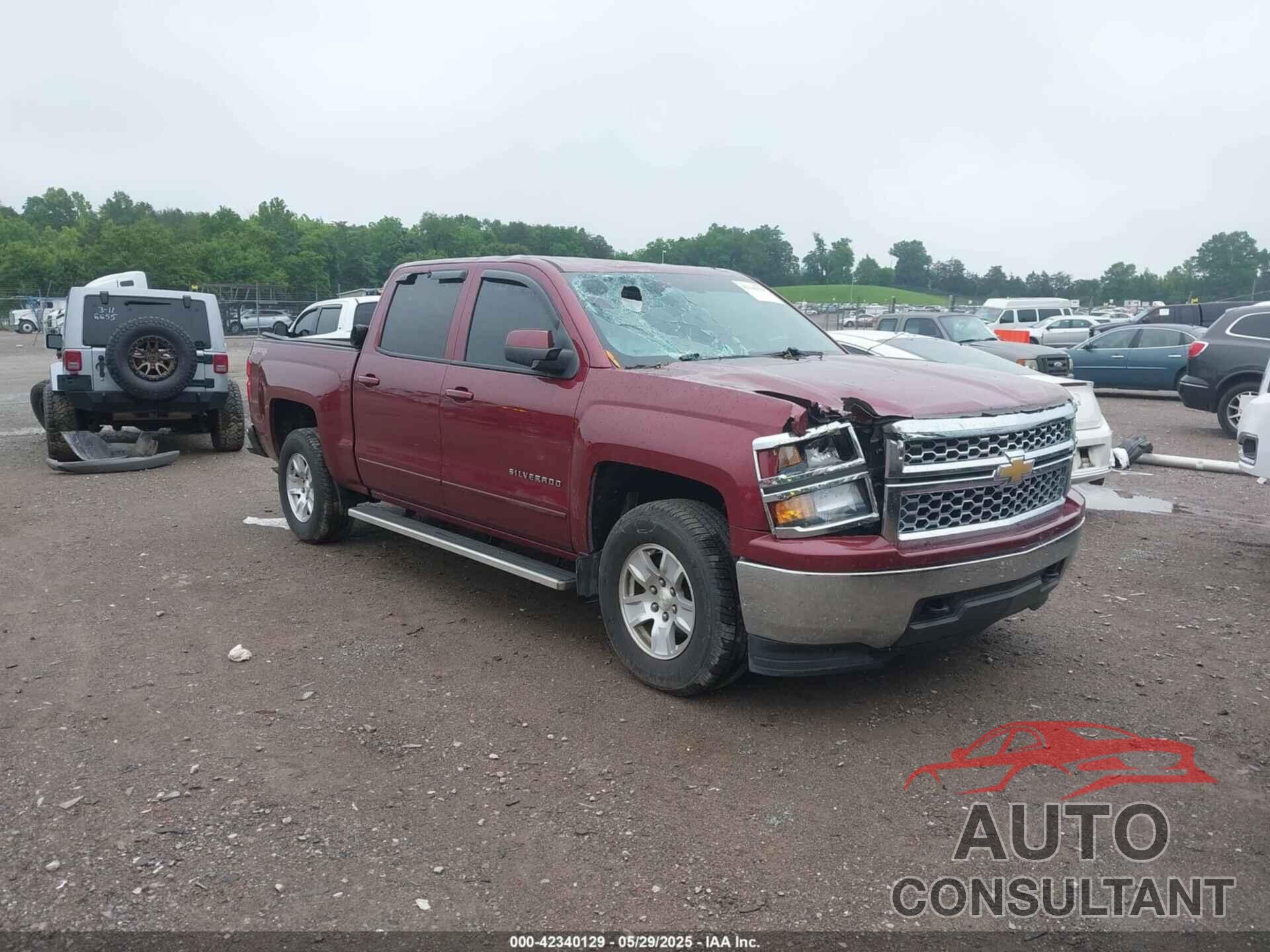 CHEVROLET SILVERADO 1500 2015 - 3GCUKREC3FG104411