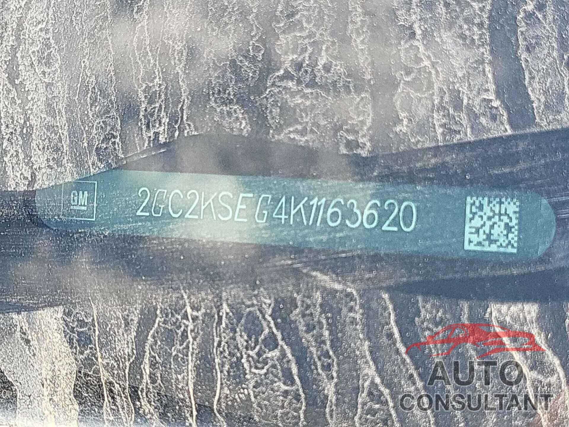 CHEVROLET SILVERADO 2019 - 2GC2KSEG4K1163620