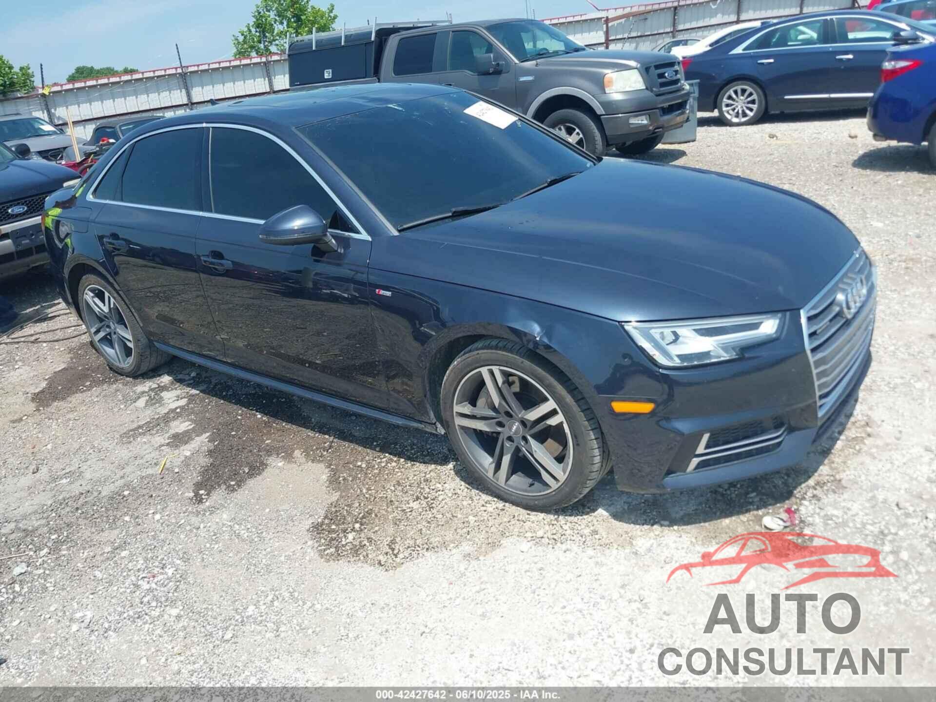 AUDI A4 2018 - WAUENAF47JA012436