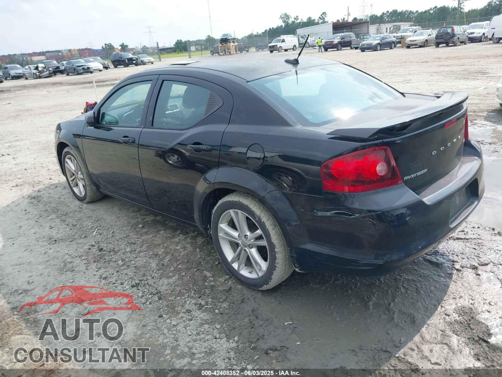 DODGE AVENGER 2012 - 1C3CDZCB0CN312611