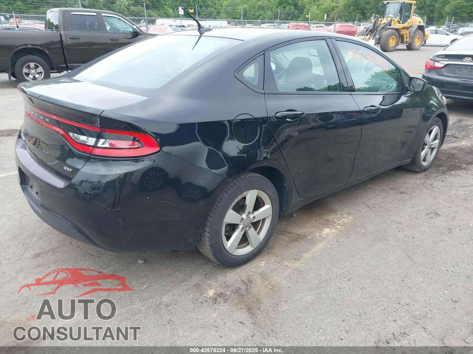 DODGE DART 2015 - 1C3CDFBB4FD406081