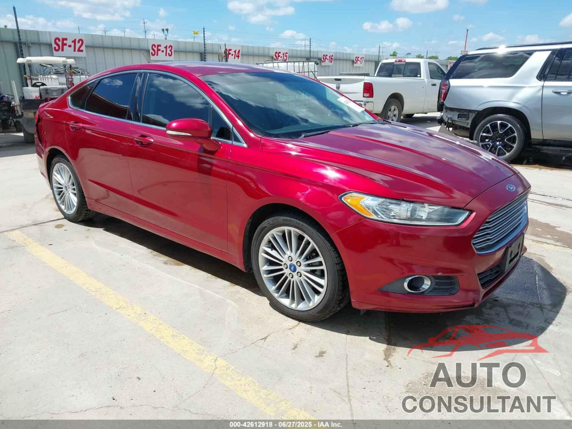 FORD FUSION 2013 - 3FA6P0H92DR261814