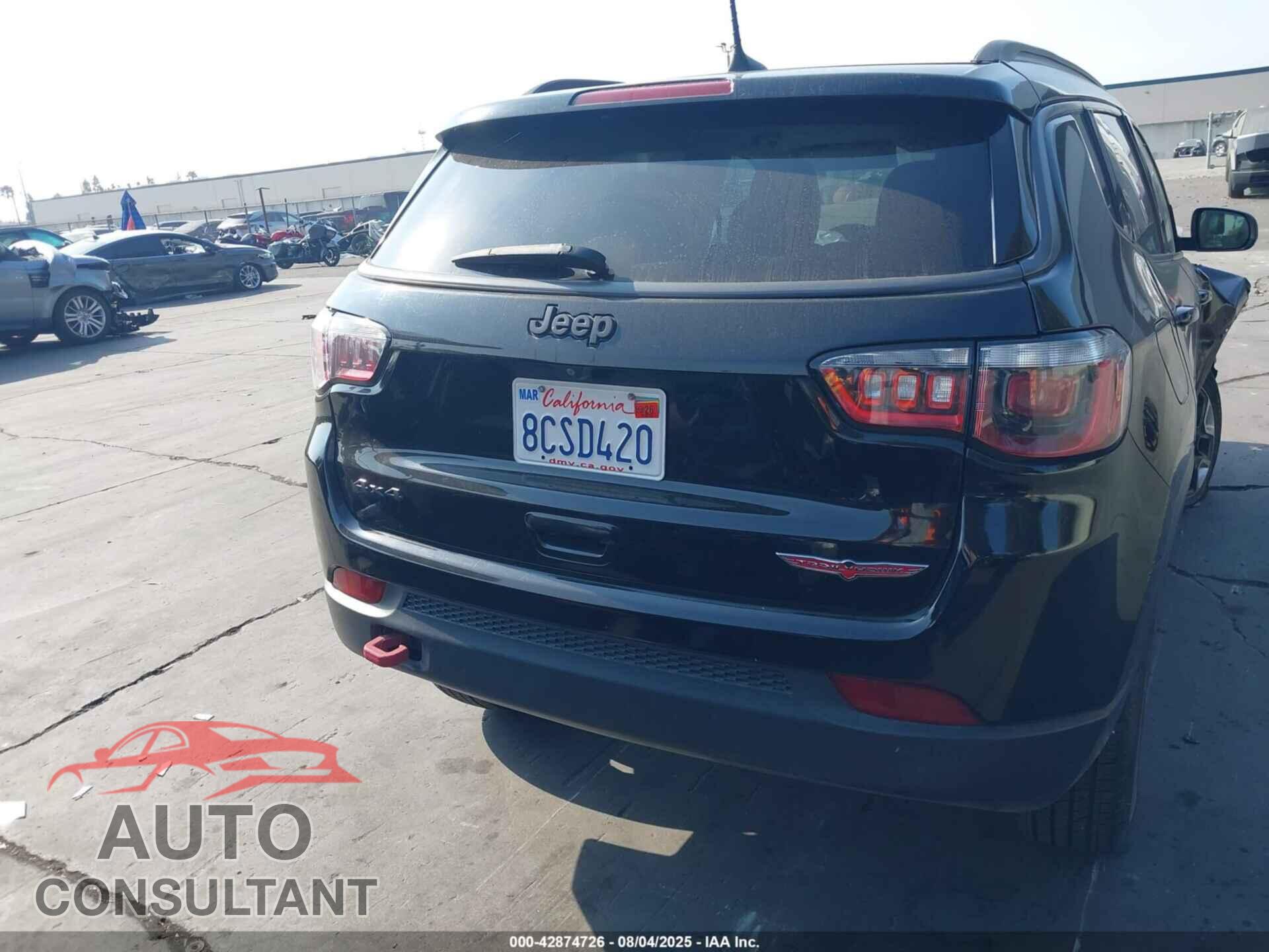 JEEP COMPASS 2018 - 3C4NJDDBXJT146013