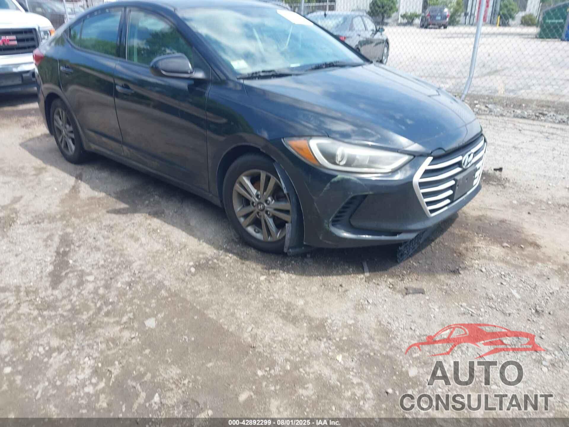 HYUNDAI ELANTRA 2017 - 5NPD84LF2HH032223