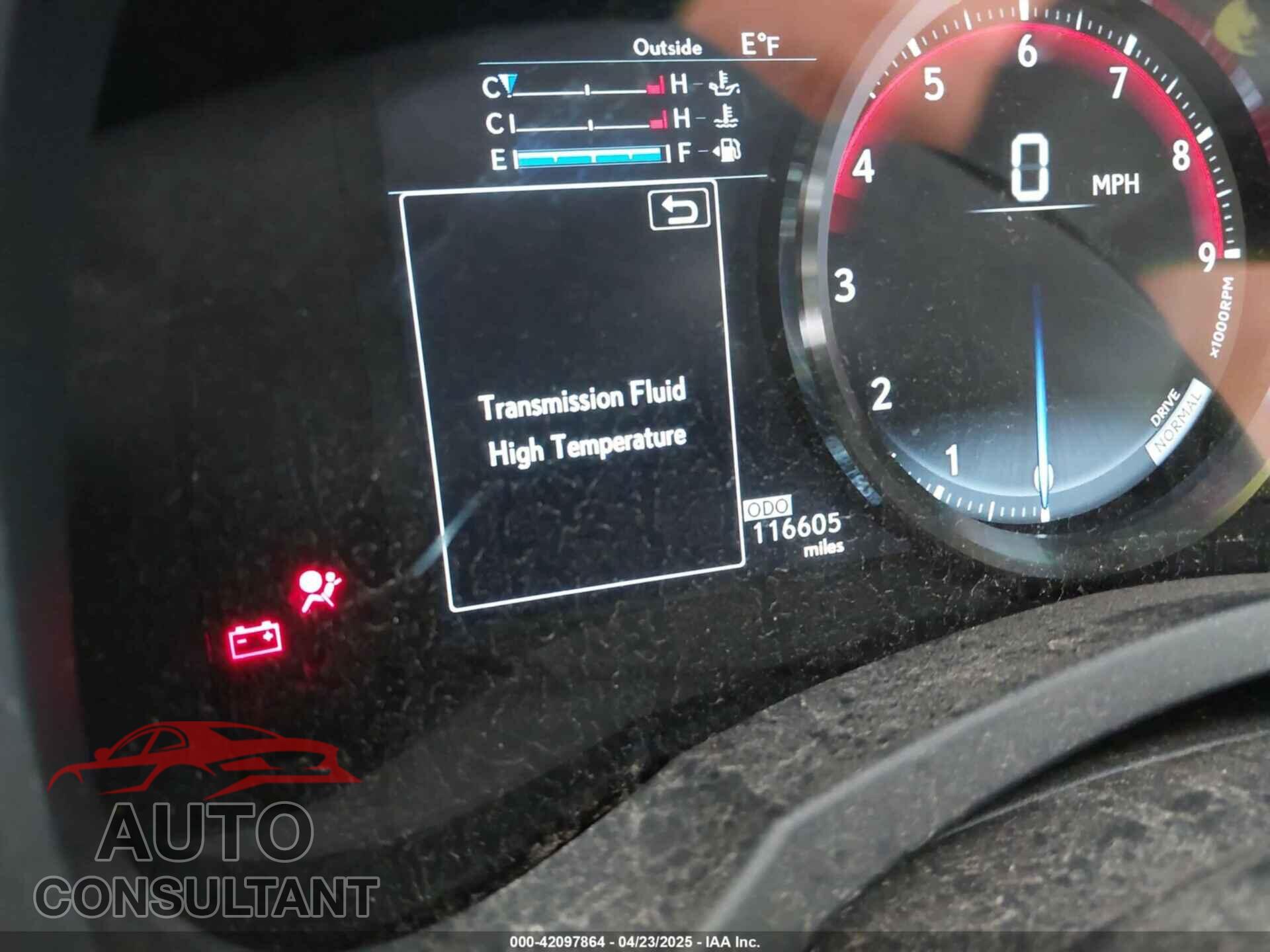 LEXUS RC F 2015 - JTHHP5BC2F5002507