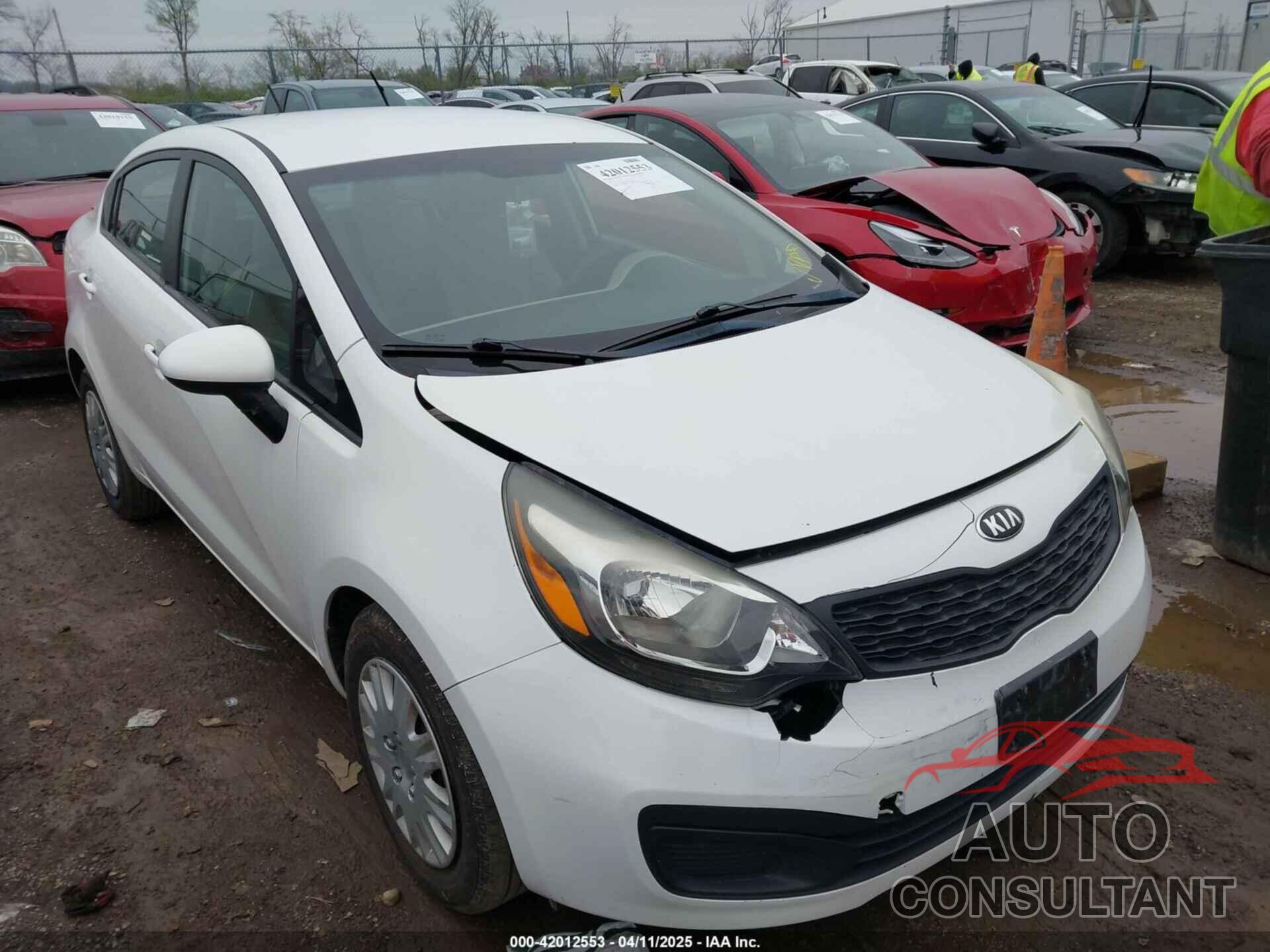 KIA RIO 2013 - KNADM4A33D6221727