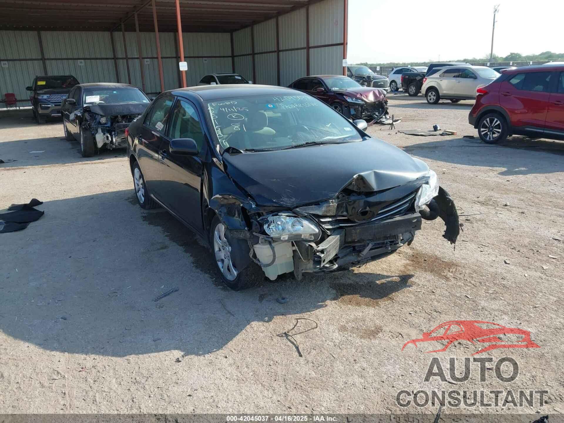 TOYOTA COROLLA 2013 - 5YFBU4EE2DP156285