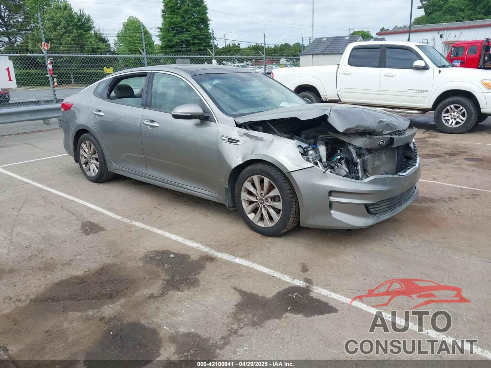 KIA OPTIMA 2016 - 5XXGU4L31GG001280
