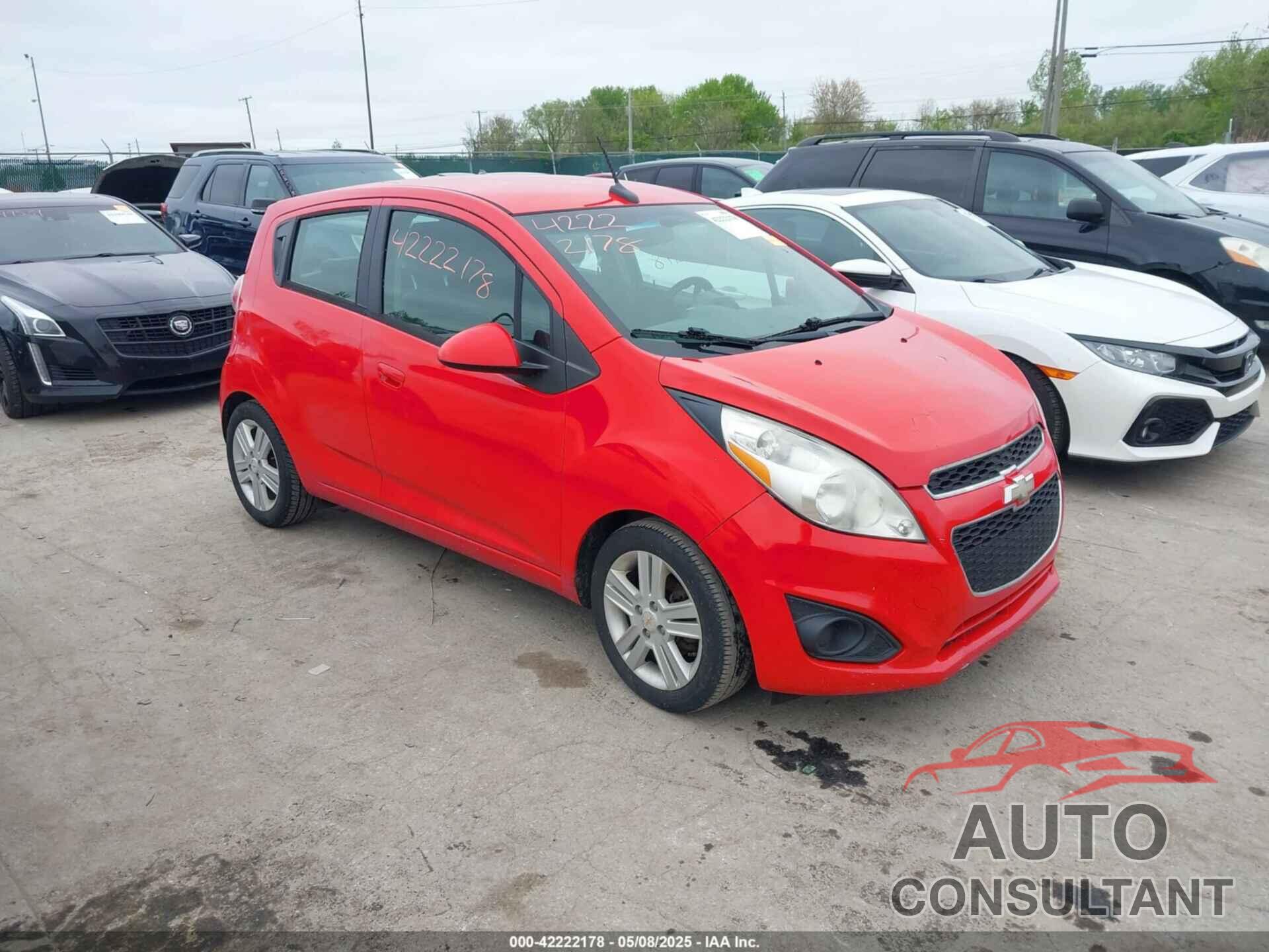 CHEVROLET SPARK 2014 - KL8CB6S93EC447703