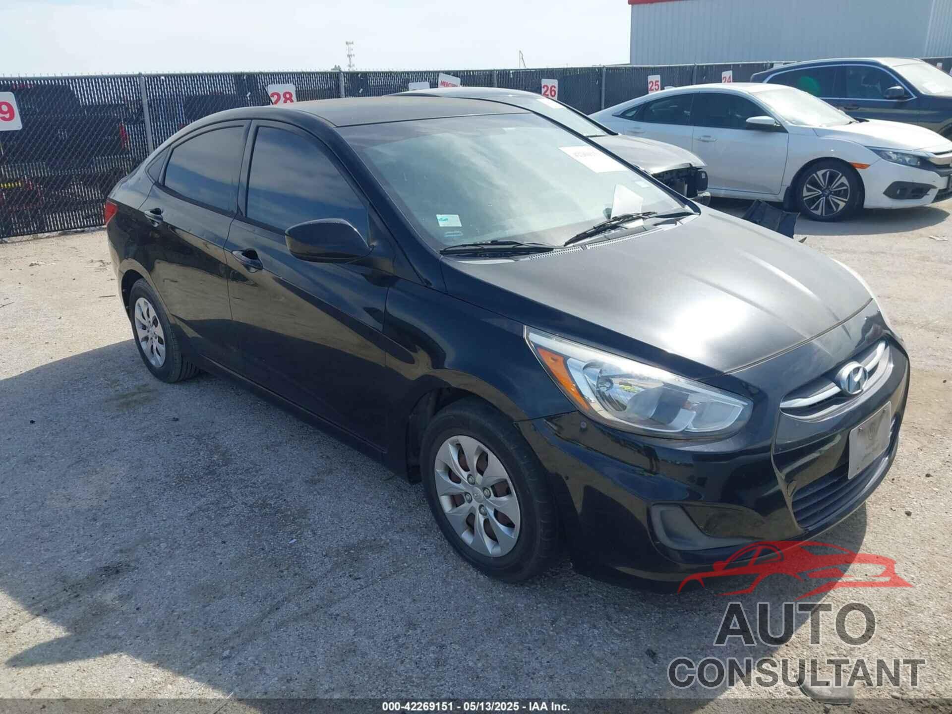 HYUNDAI ACCENT 2015 - KMHCT4AE9FU927243