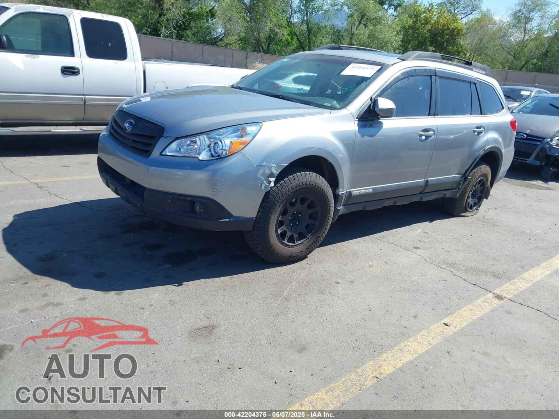 SUBARU OUTBACK 2011 - 4S4BRBGC1B3371286