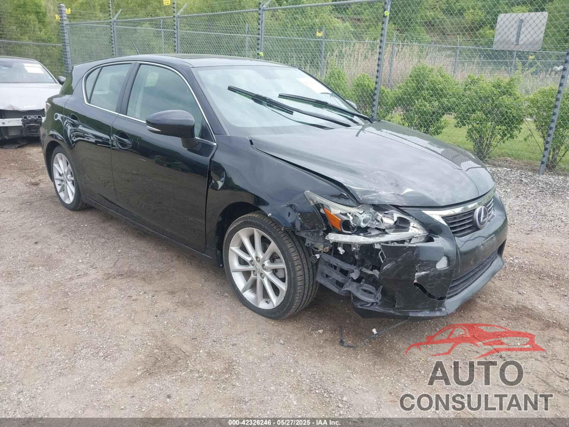 LEXUS CT 200H 2013 - JTHKD5BH5D2144701