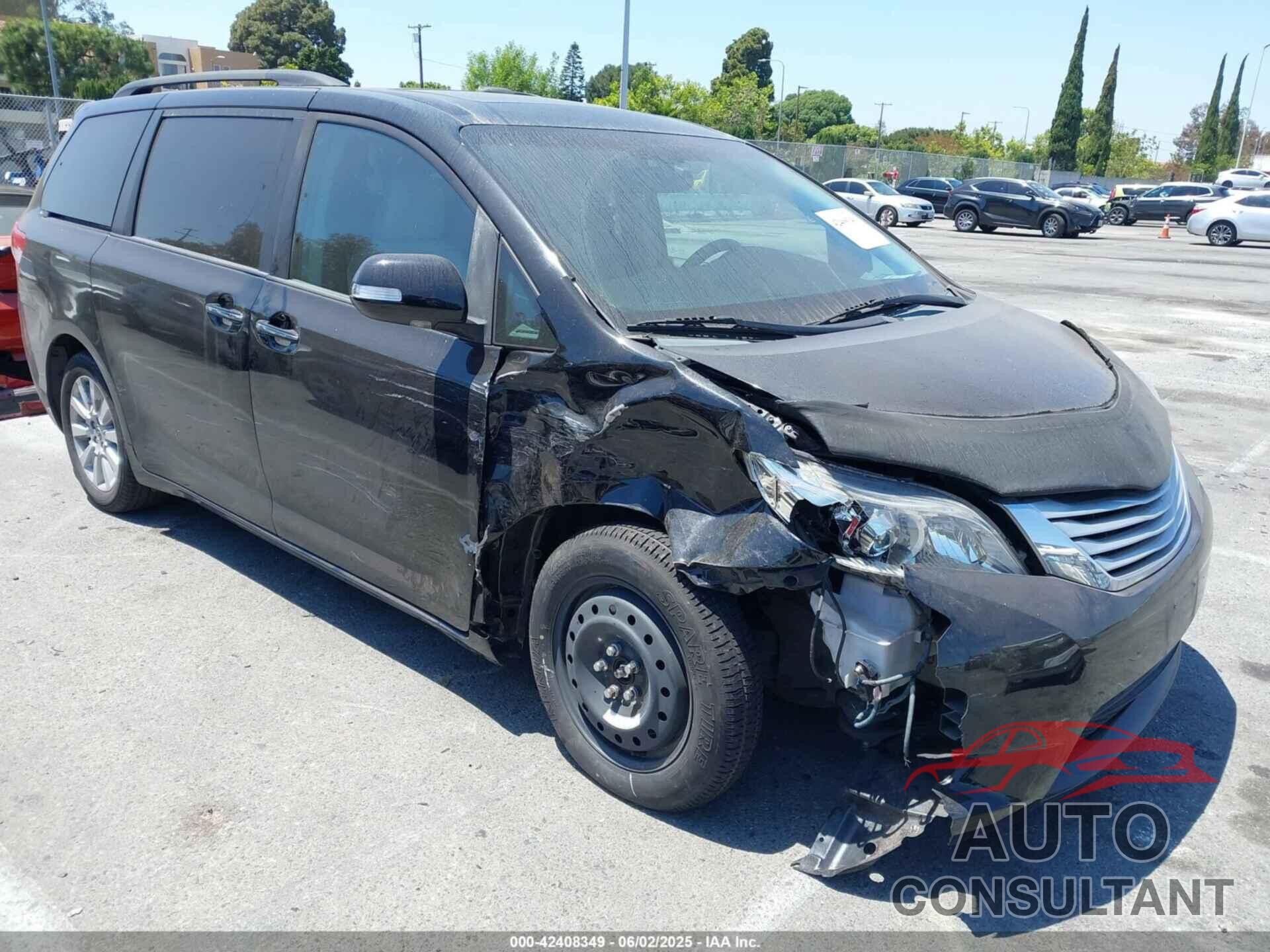 TOYOTA SIENNA 2014 - 5TDYK3DC8ES499363