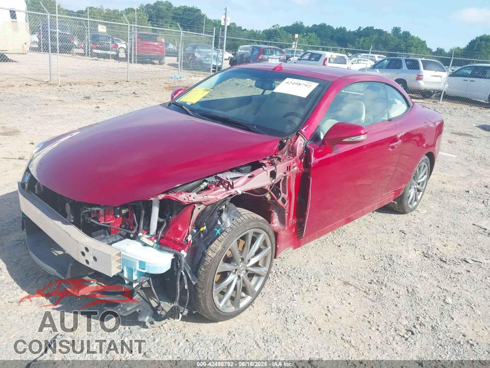 LEXUS IS 250C 2014 - JTHFF2C21E2531283