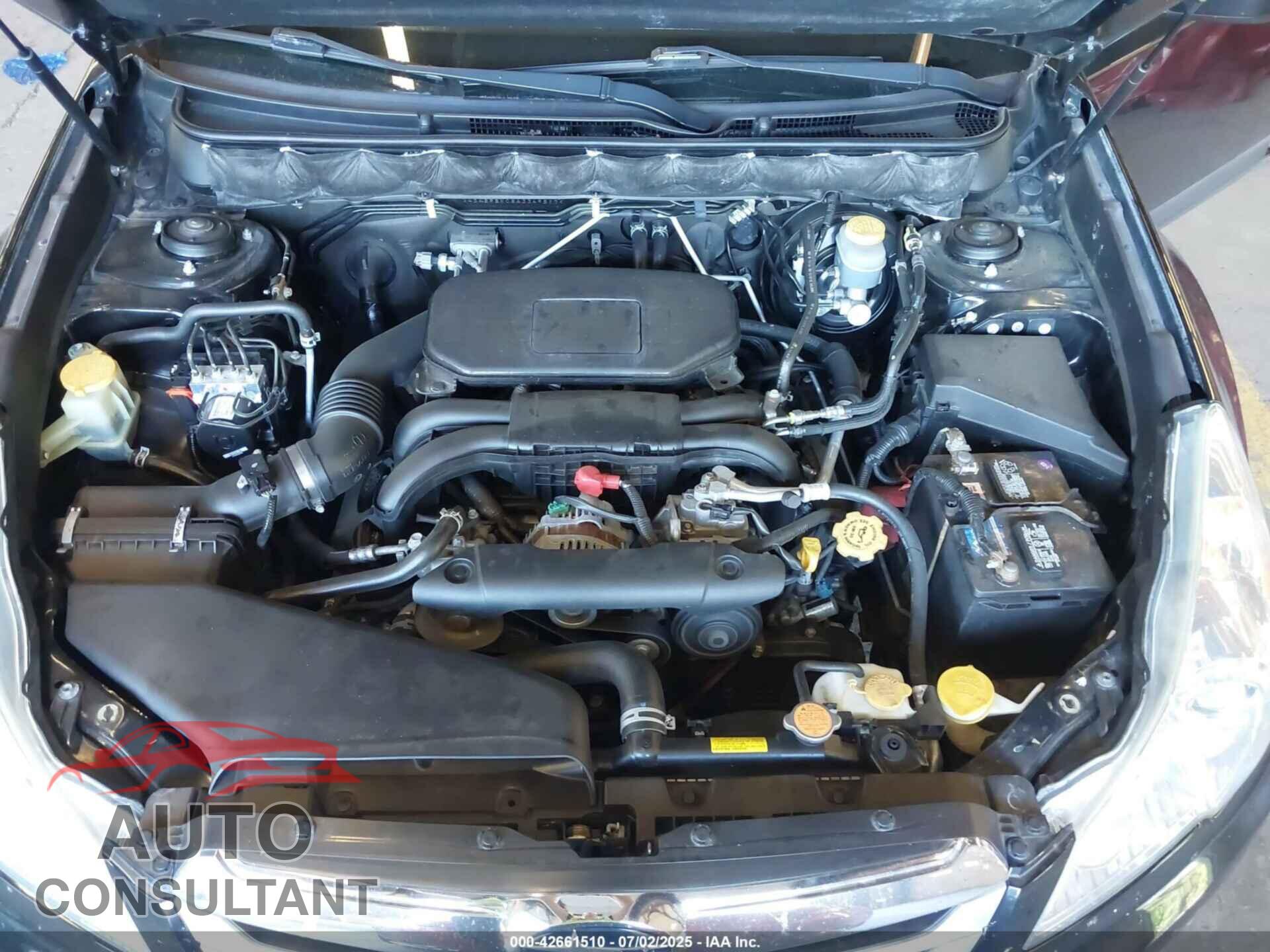 SUBARU OUTBACK 2010 - 4S4BRBKC8A3349517